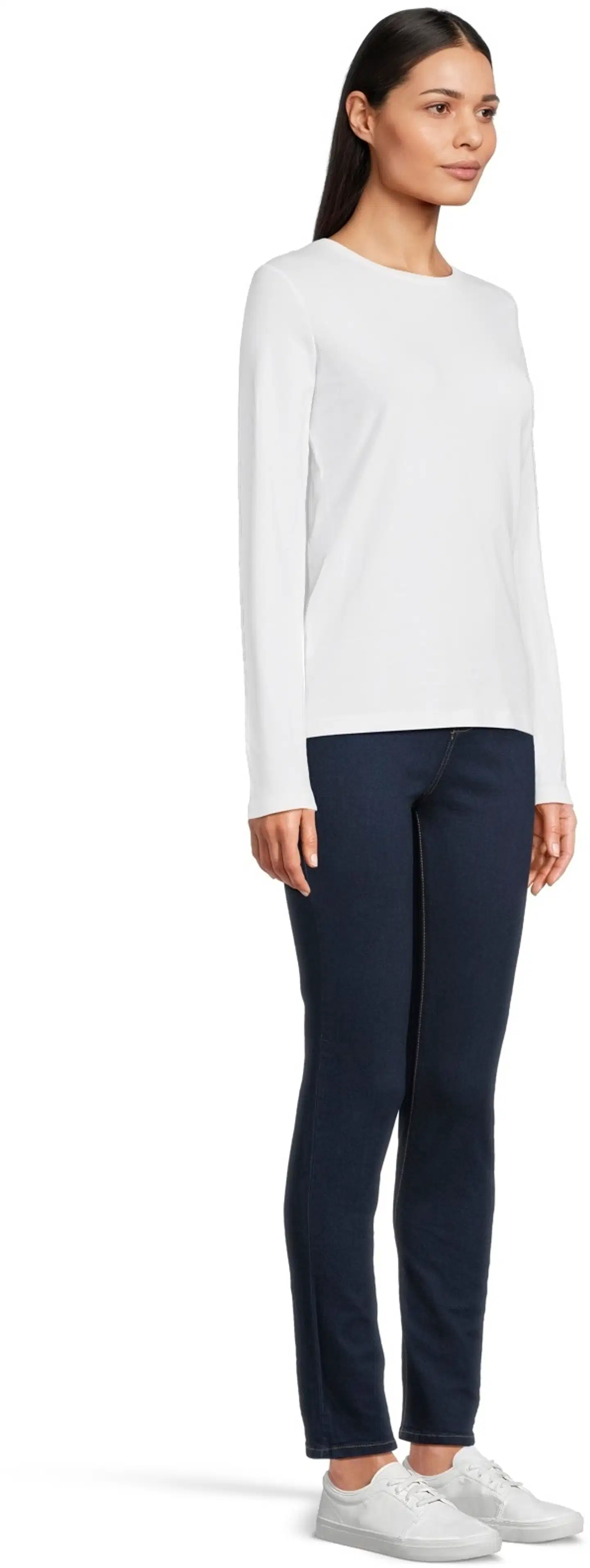 House naisten trikoopaita Donna O - WHITE - 4