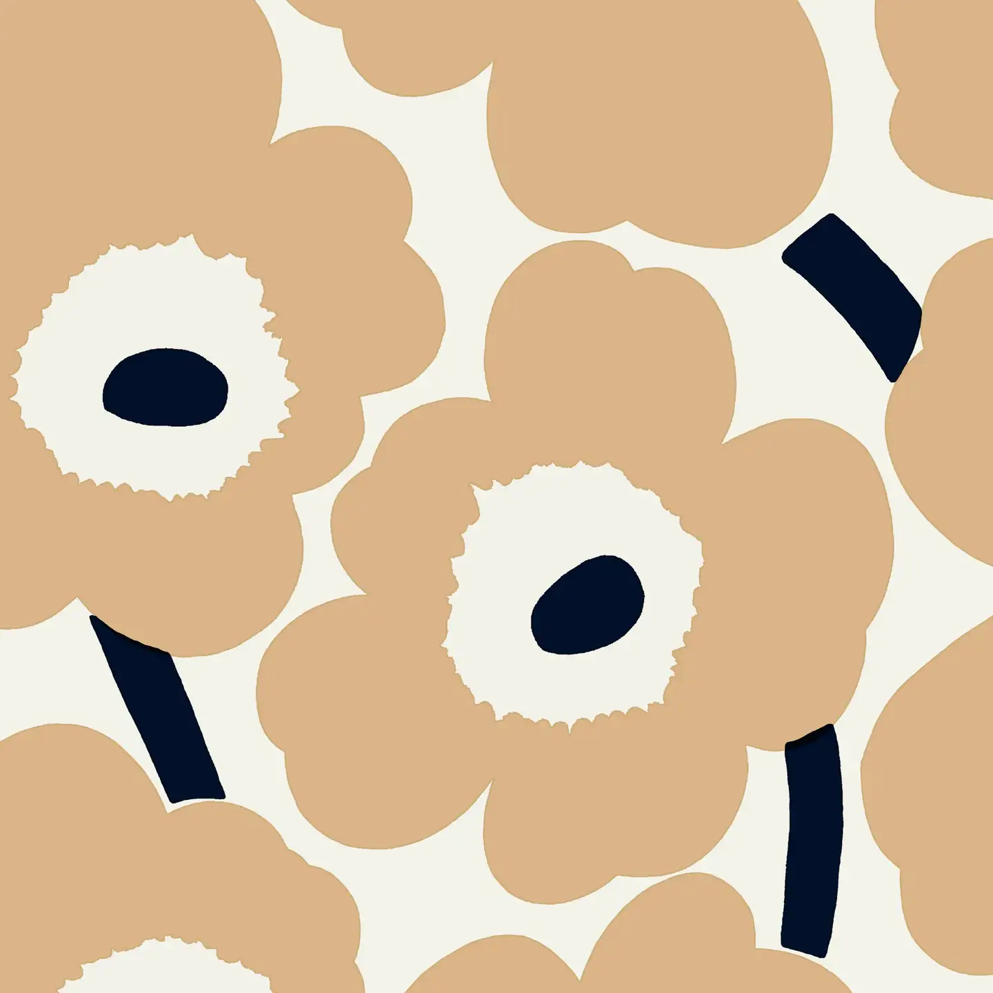 Marimekko Unikko hiekka lautasliina 20kpl/24cm