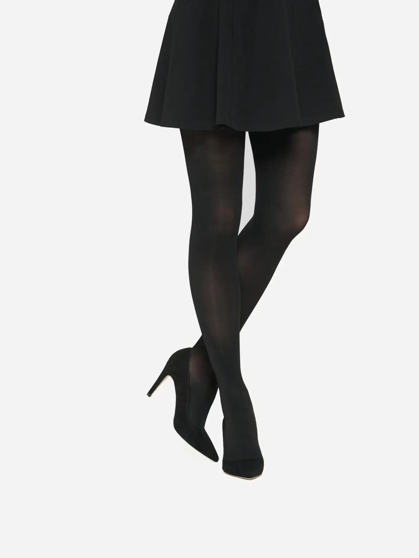 Vogue naisten sukkahousut 60D Opaque 2-pack - BLACK - 2