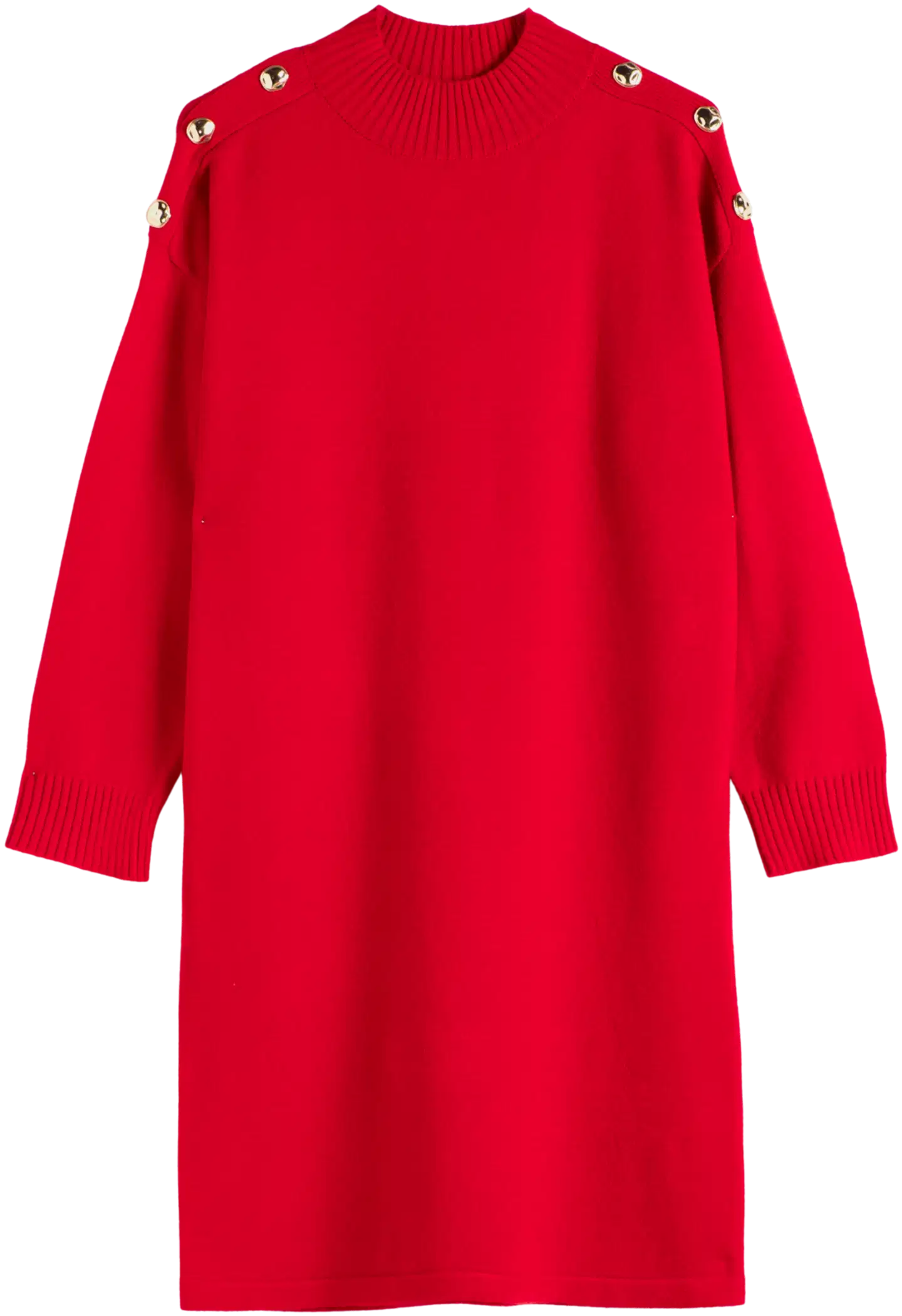 TEX naisten neule I291477 - RED - 5