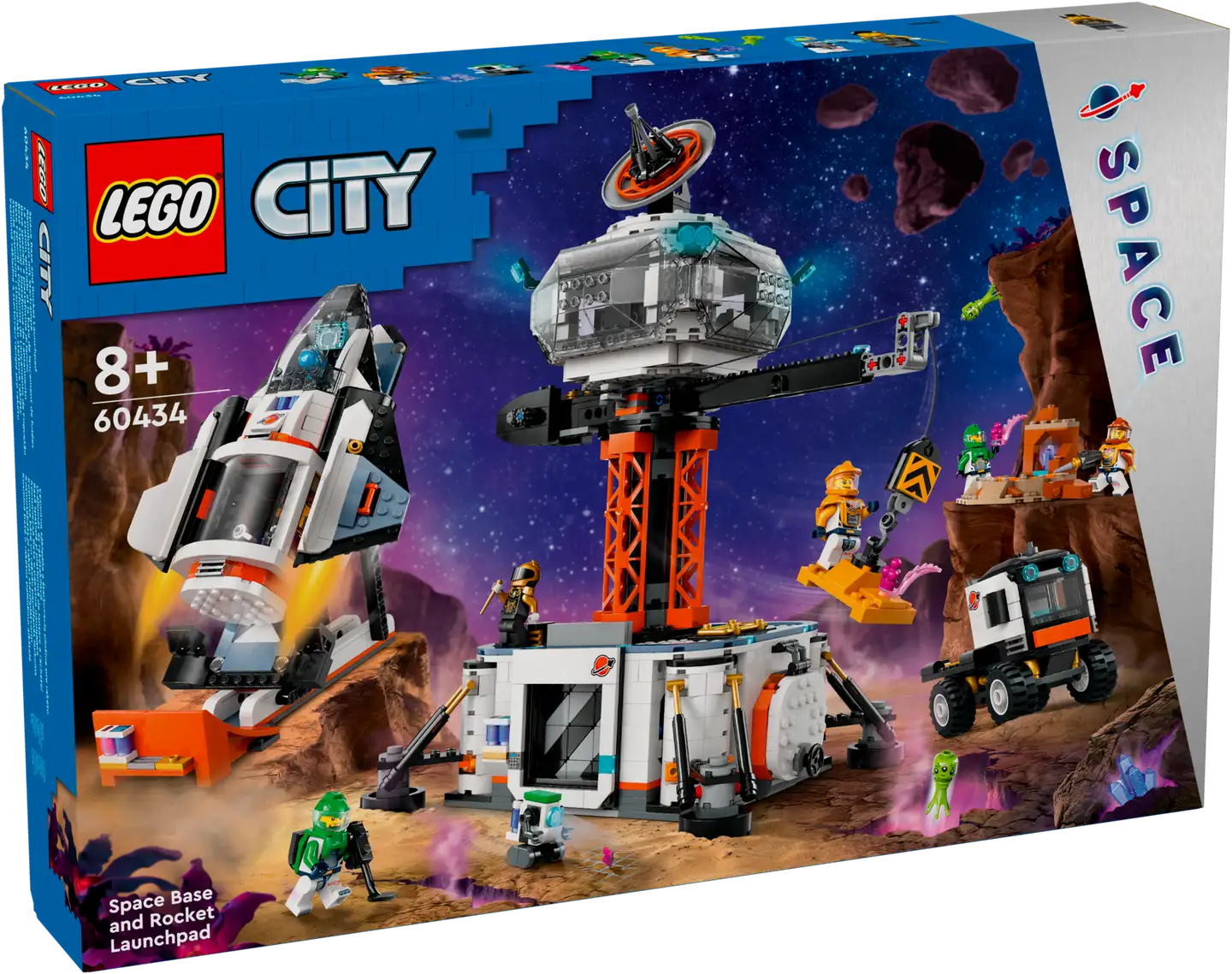 LEGO City Space 60434 Avaruusasema ja raketin laukaisualusta - 1