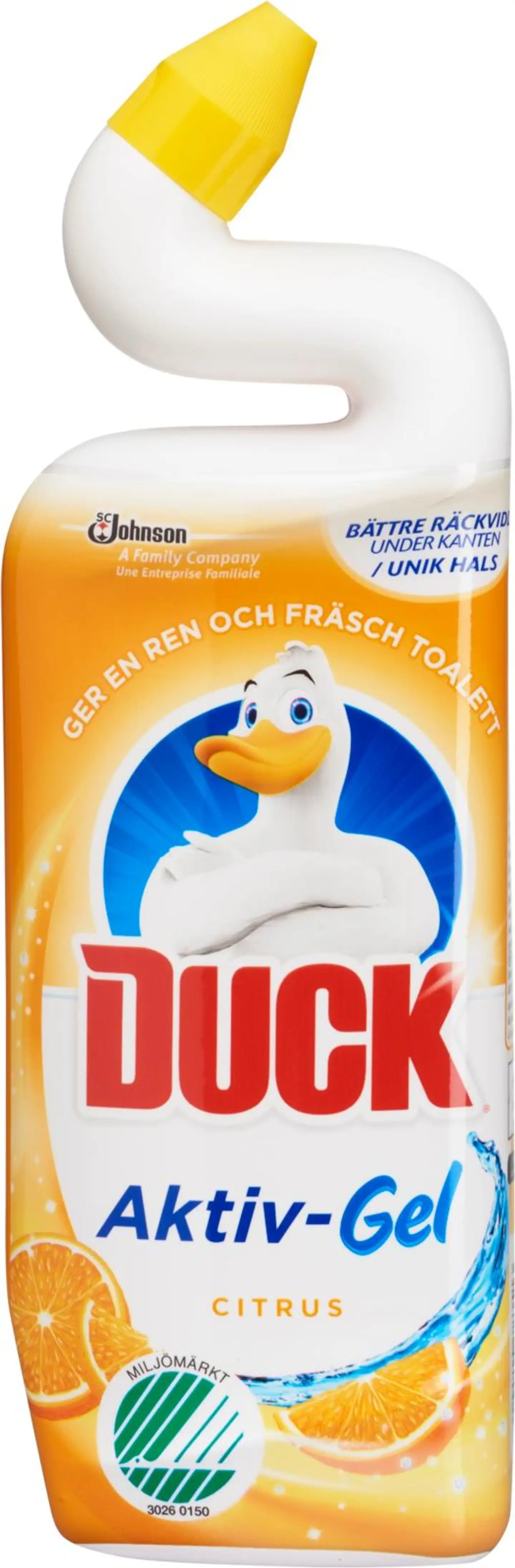 Duck Aktiv-Gel 750ml citrus WC:n puhdistusaine