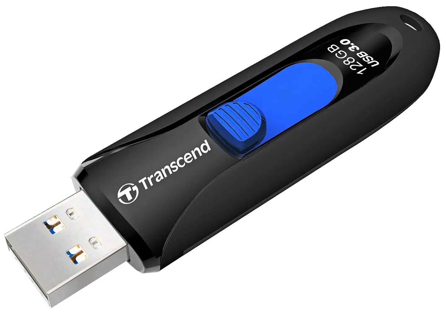 Transcend muistitikku JetFlash 128GB USB 3.0 musta - 5