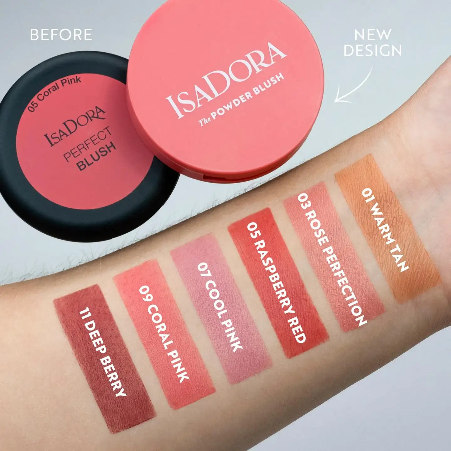 Isadora The Powder Blush poskipuna 4,5 g - Deep Berry - 3