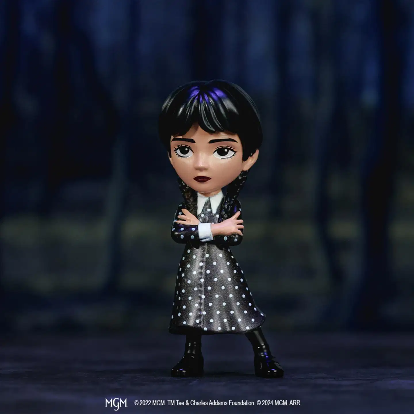 Jada Wednesday, 4 metallisen keräilyhahmon pakkaus, 6 cm; 2,5" - 13