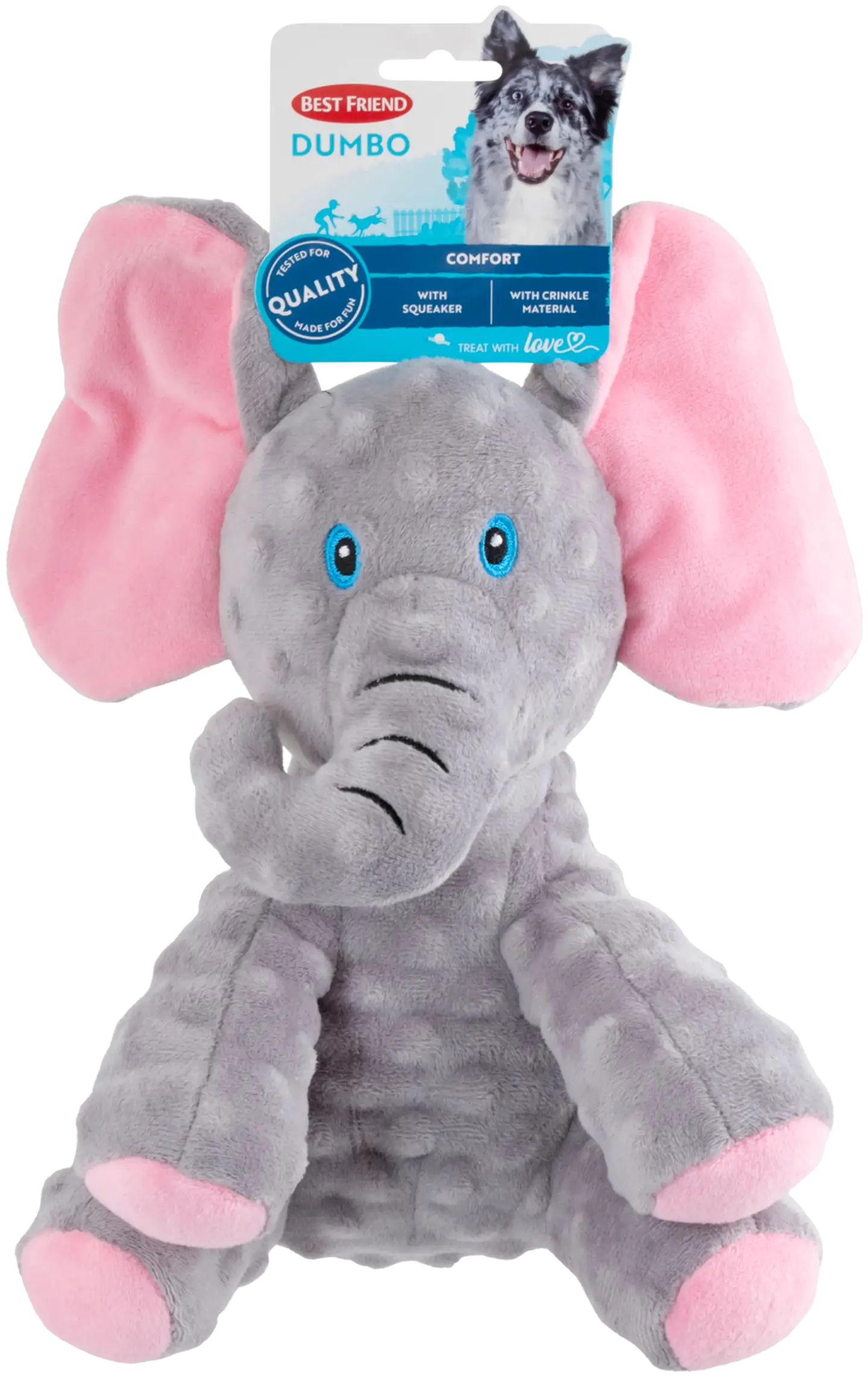 Best Friend Dumbo koiran pehmolelu