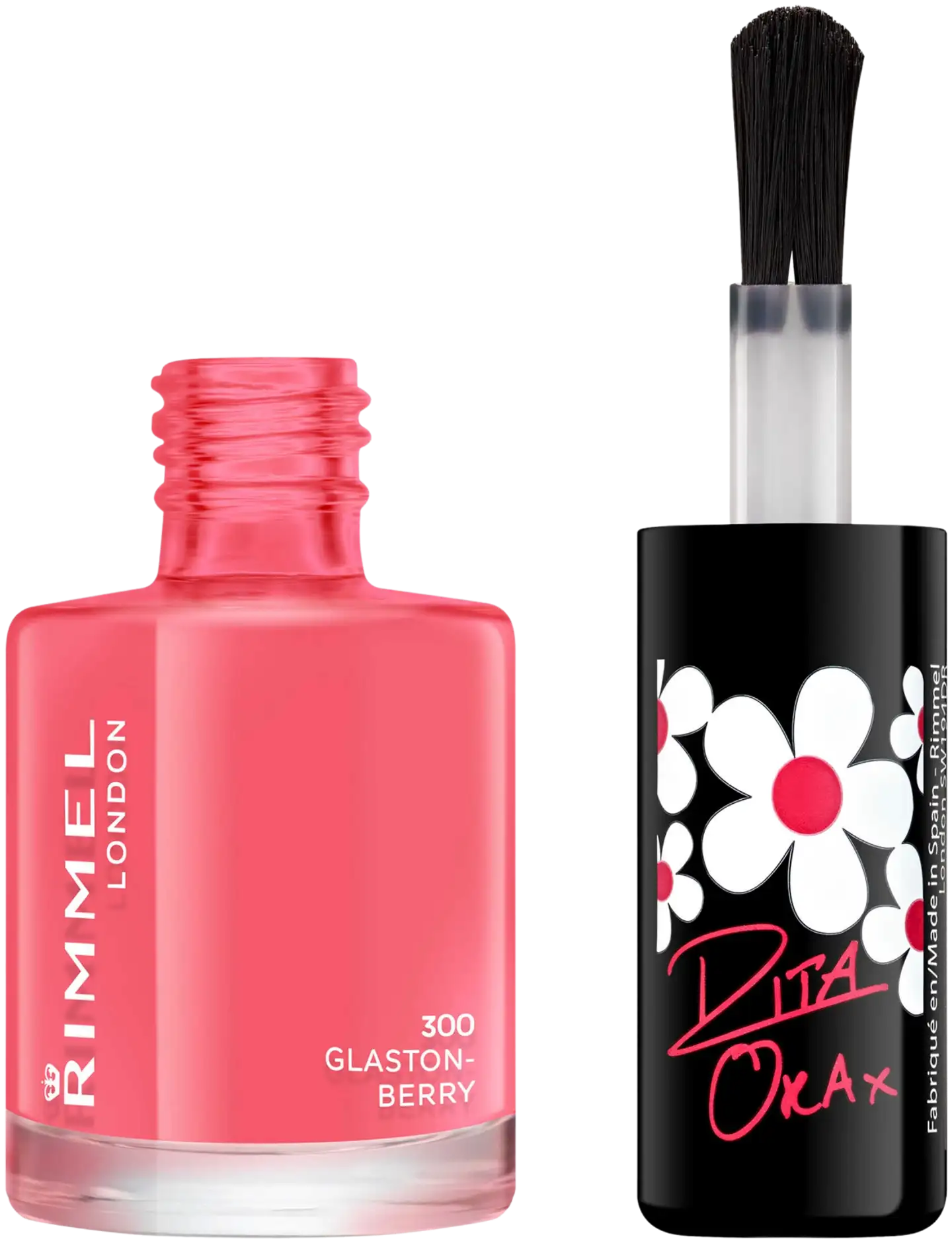 Rimmel 8ml Rita Ora 300 Glaston-Berry kynsilakka - 2