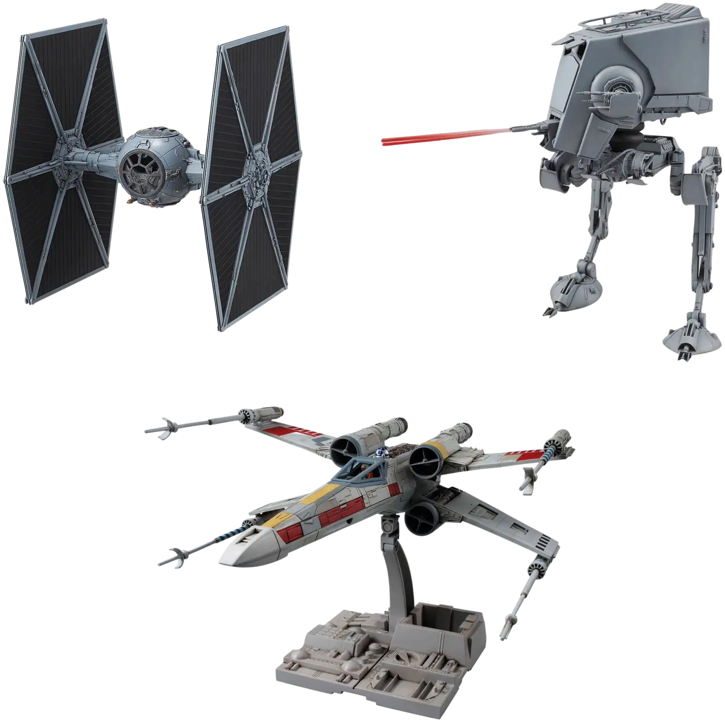 Revell Bandai pienoismalli Starwars, erilaisia - 1