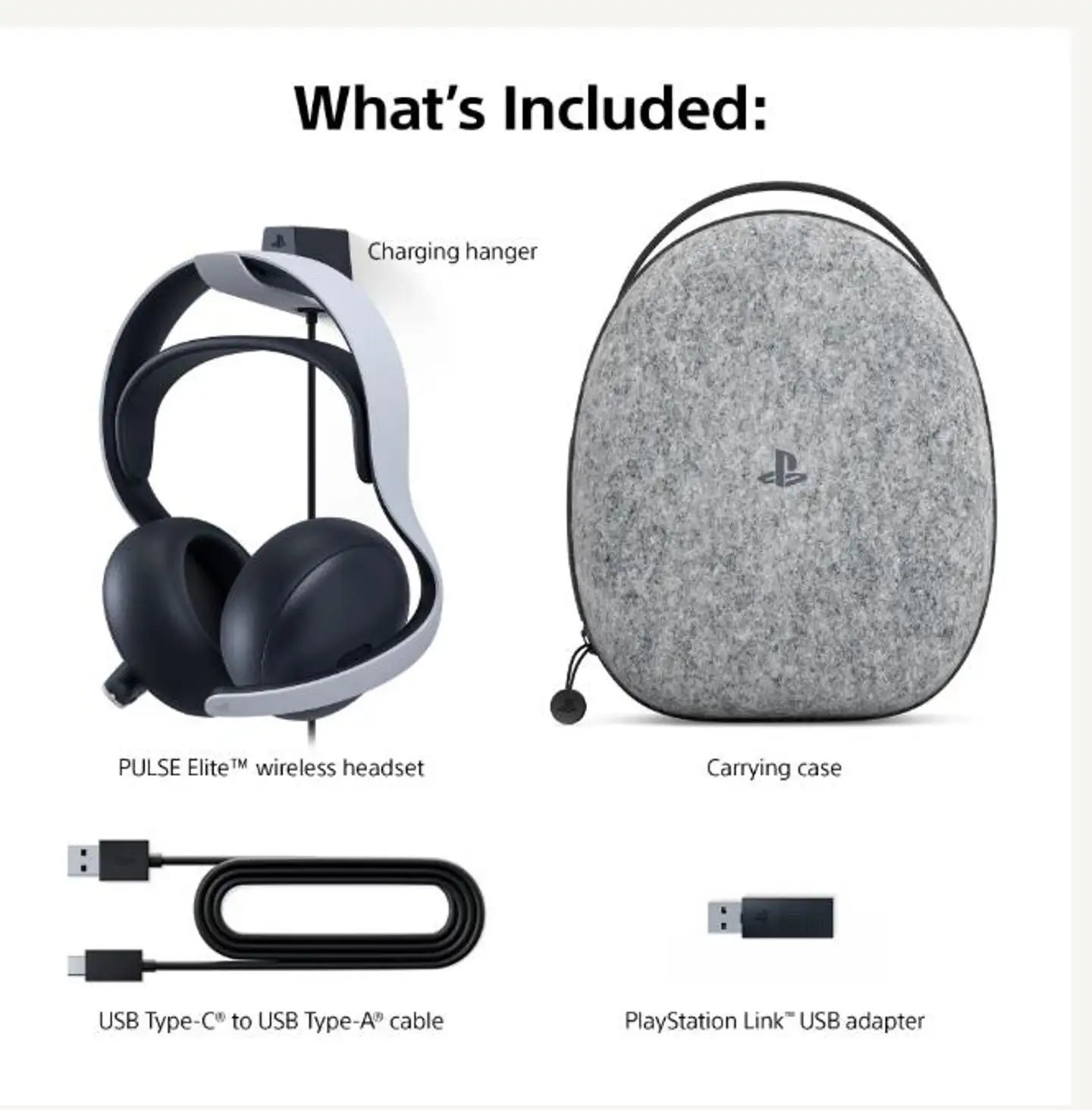 PS5 pelikuulokkeet Pulse Elite valkoinen - 5