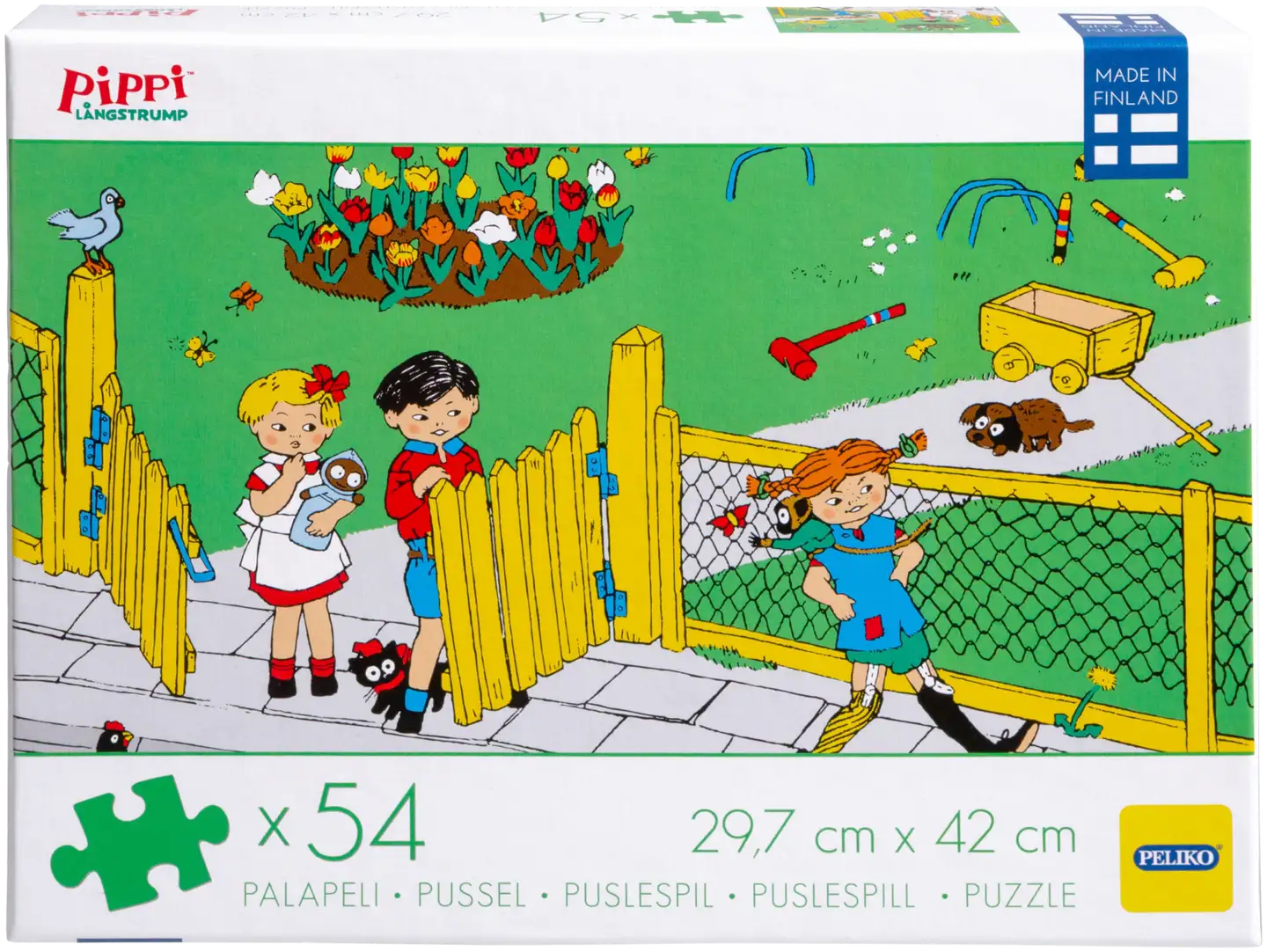 Peliko Peppi Pitkätossu palapeli 54 palaa kroketti - 2