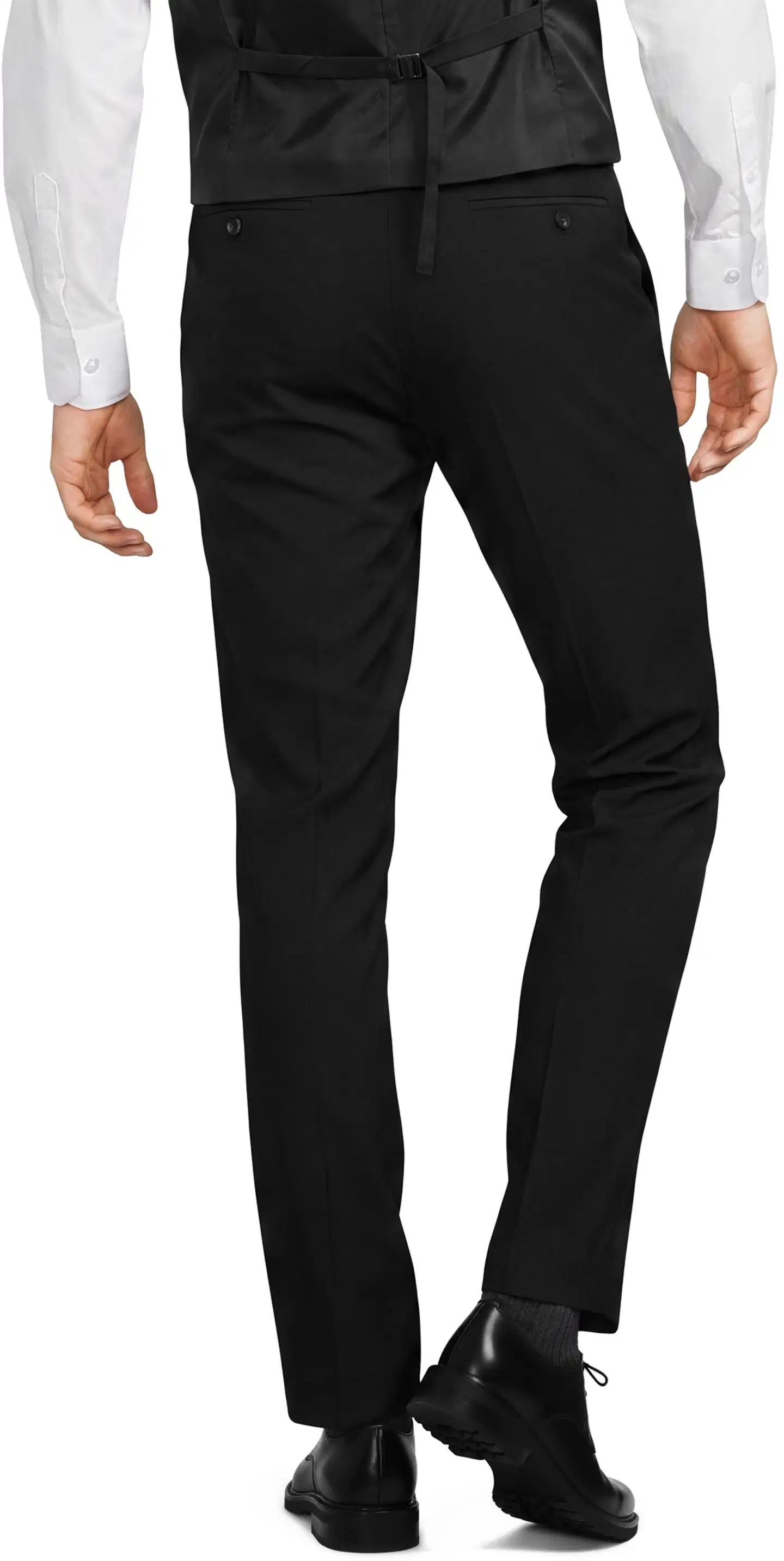 London Fog miesten puvunhousut 2020LF2 - Black - 3
