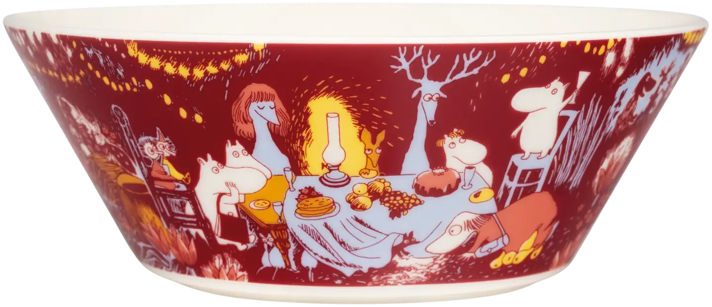 Moomin Arabia Finland Kulho Muumi 15cm Juhlan Aika - 1