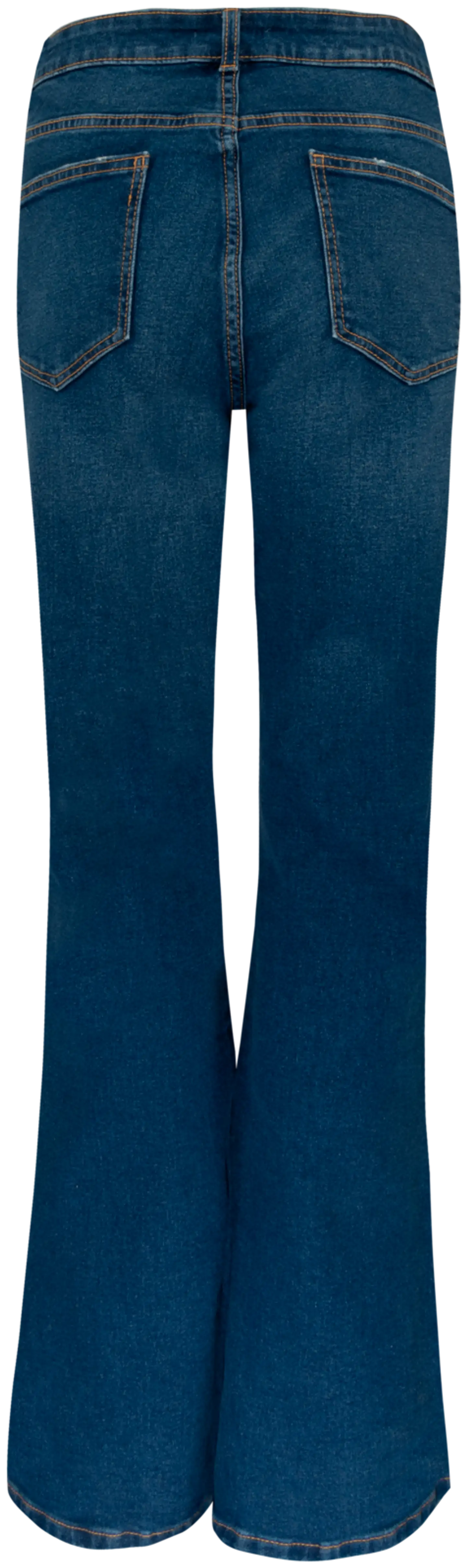 TEX naisten farkut Bootcut I970182 - Navy - 2