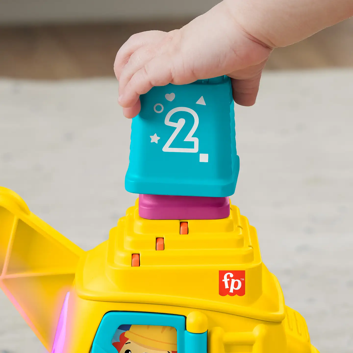 Fisher-Price Count And Stack Crane -Kaivuri - 6