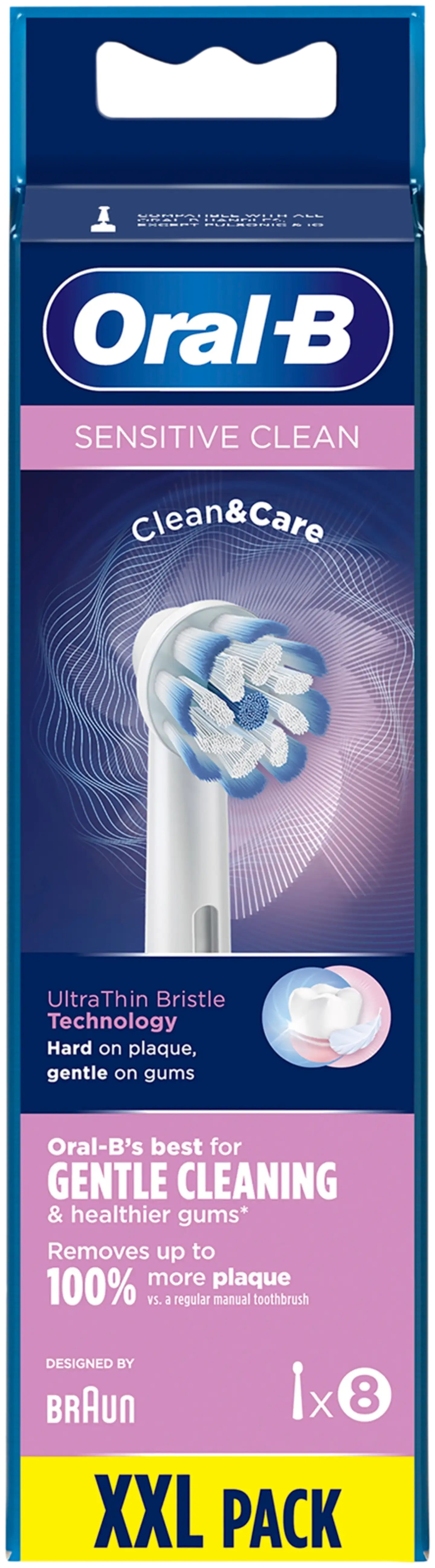 Oral-B Vaihtoharja Sensitive Clean 8kpl - 2