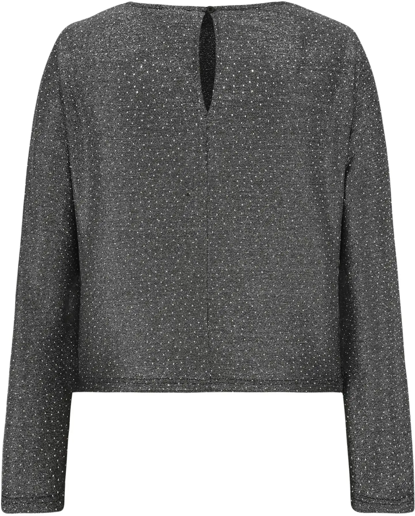 WKLY. naisten juhlava kimallepusero 124129 - Silver - 2