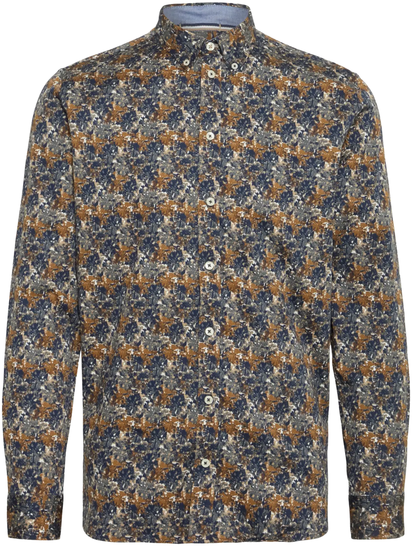 FQ1924 miesten kuviollinen kauluspaita FQAMQUI - Salute - 1