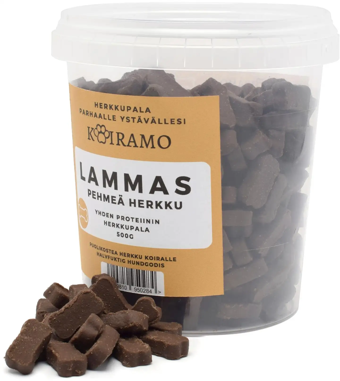 Koiramo Pehmeä herkku LAMMAS, puolikostea koiranherkku 500g - 2