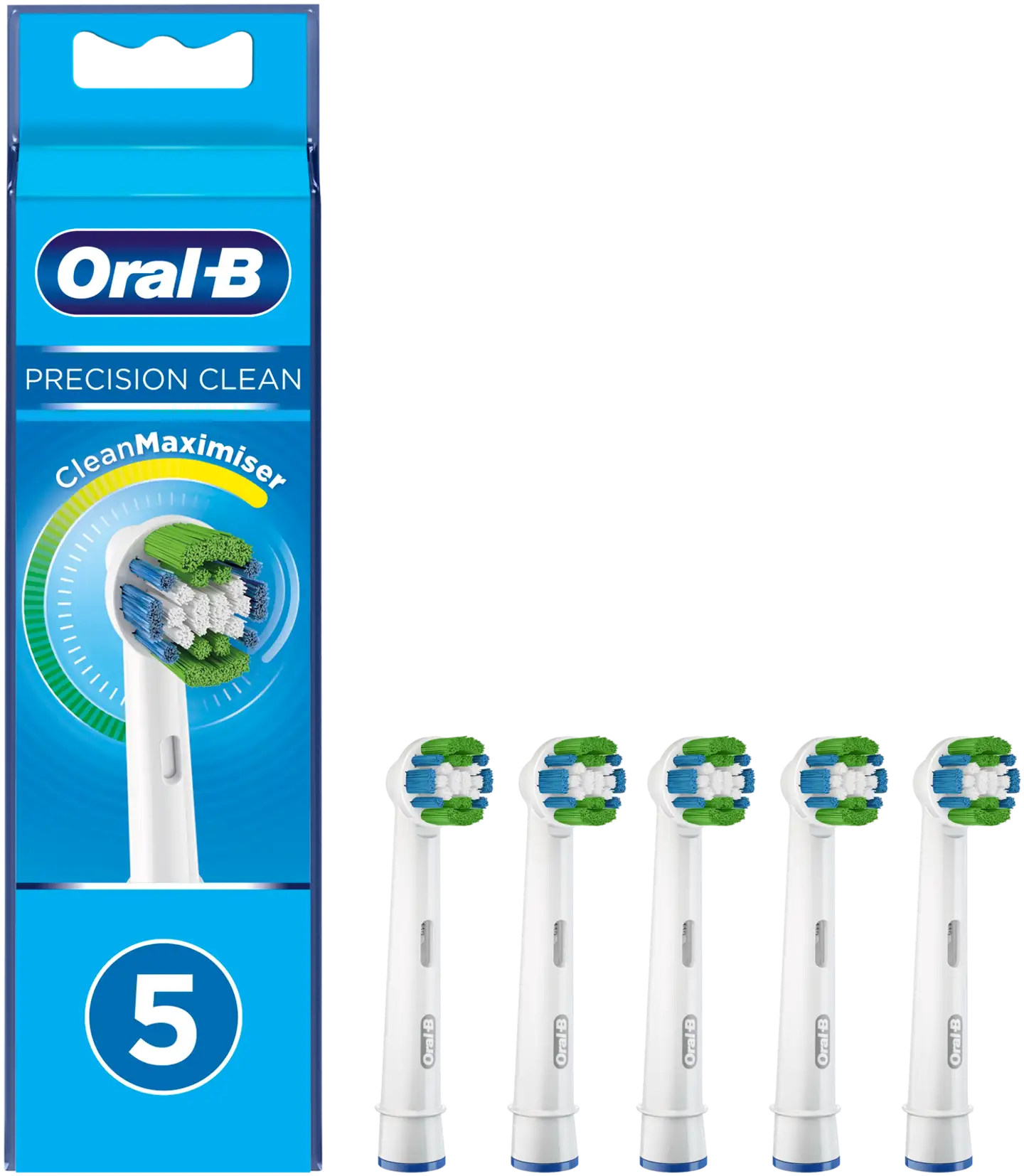 Oral-B Precision Clean vaihtoharja CleanMaximiser -tekniikalla 5kpl - 1