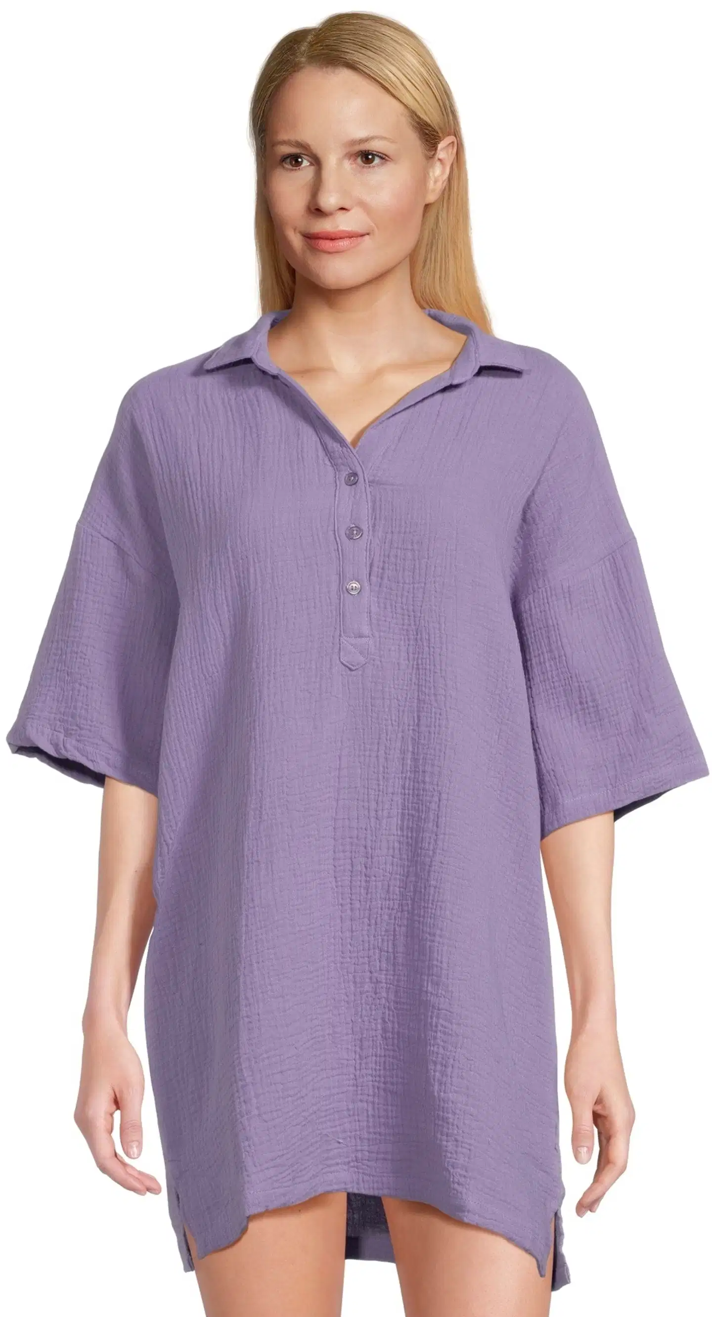 Actuelle naisten yöpaita 212A042618 - Purple Haze - 1