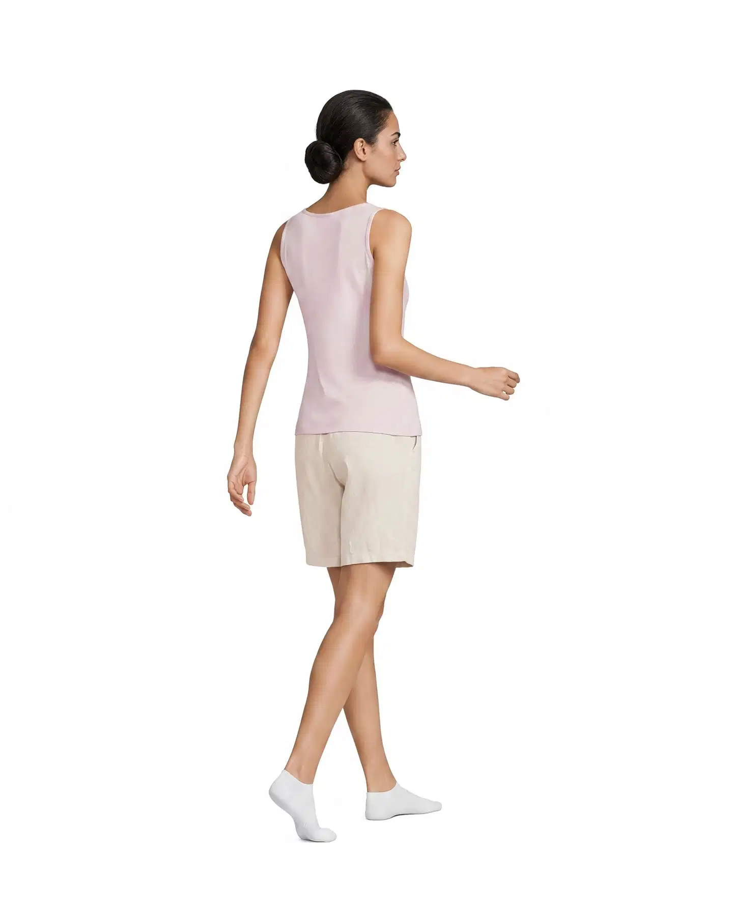 House naisten hihaton toppi Julia1 - Light pink - 4