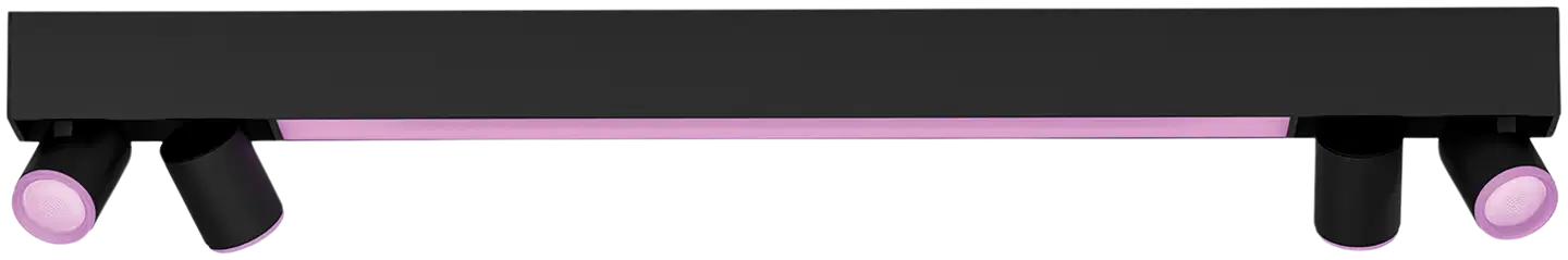 Philips Hue Centris -kattovalaisin neljällä kohdevalolla 40W 2000-6500K 4400LM musta - 1