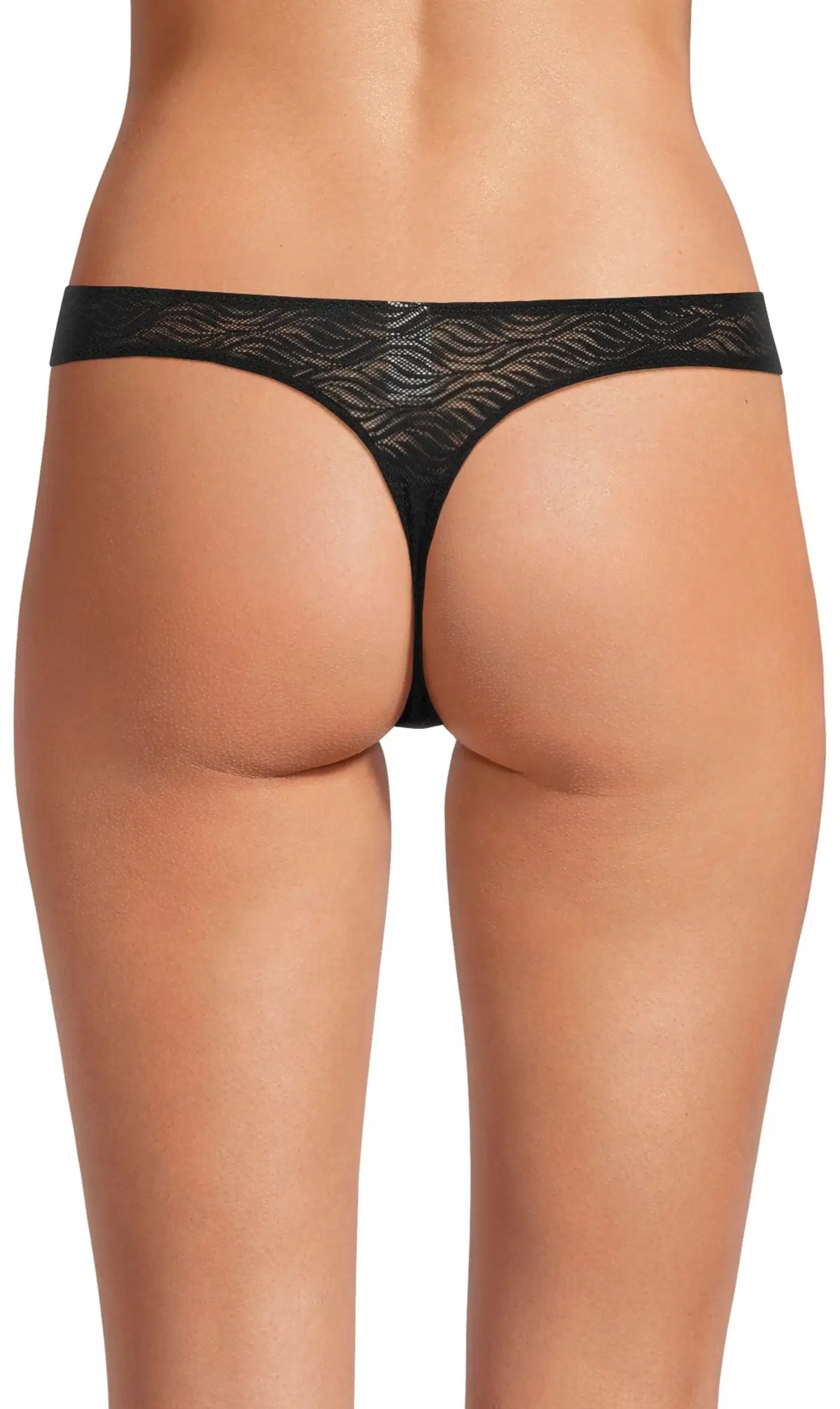 Actuelle naisten string-alushousut 210A082619 - BLACK - 3