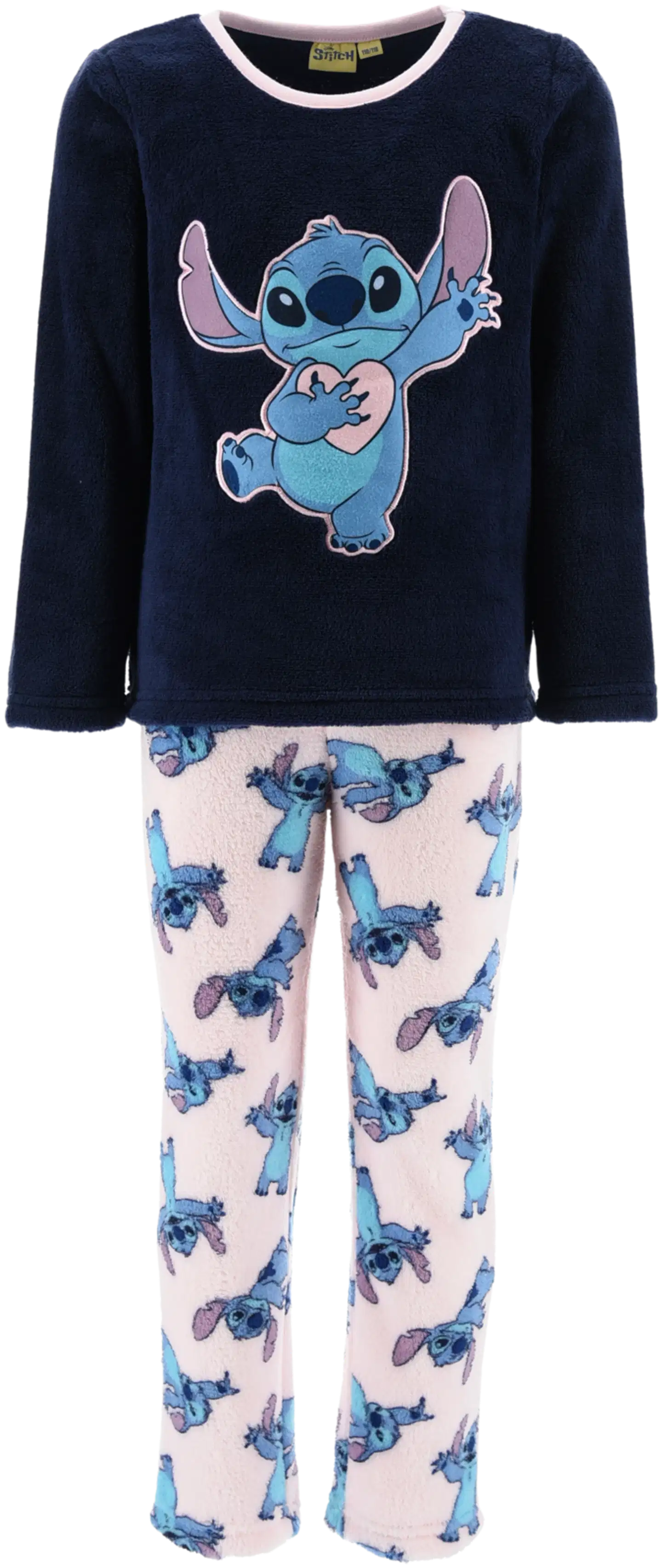 Lilo&Stich Lasten fleece setti - T.sinen + v.pun - 1