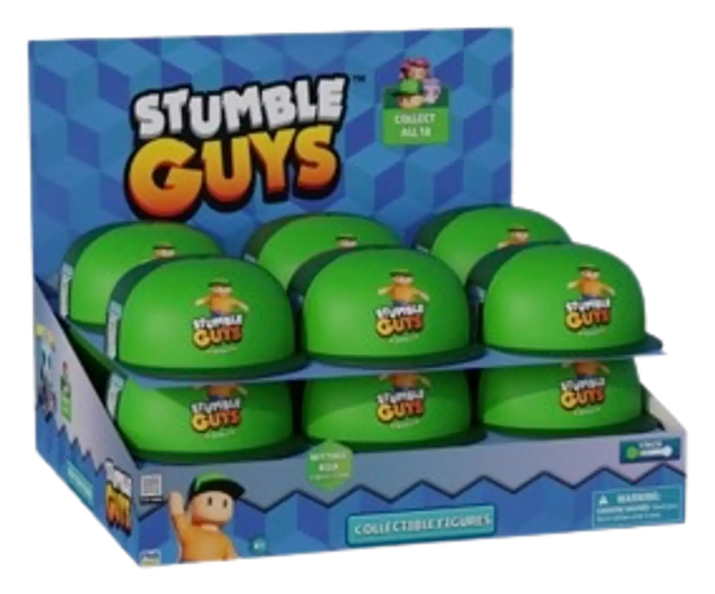 Stumble Guys Mythic hahmo 5,5 cm 2 kpl lippispakkaus