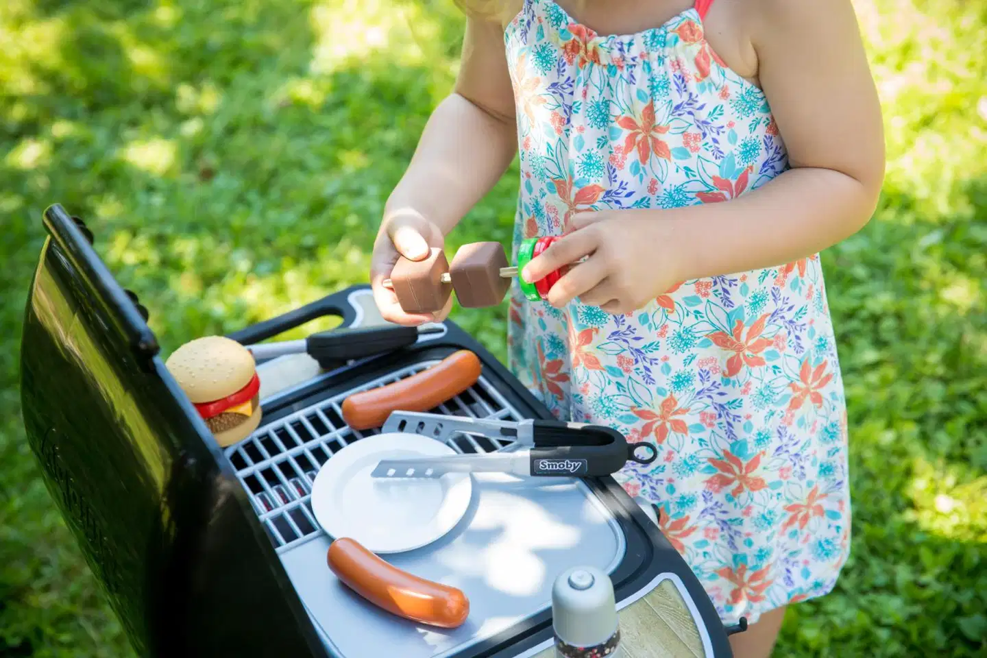 Smoby Barbeque -leikkisetti grillailuun - 13