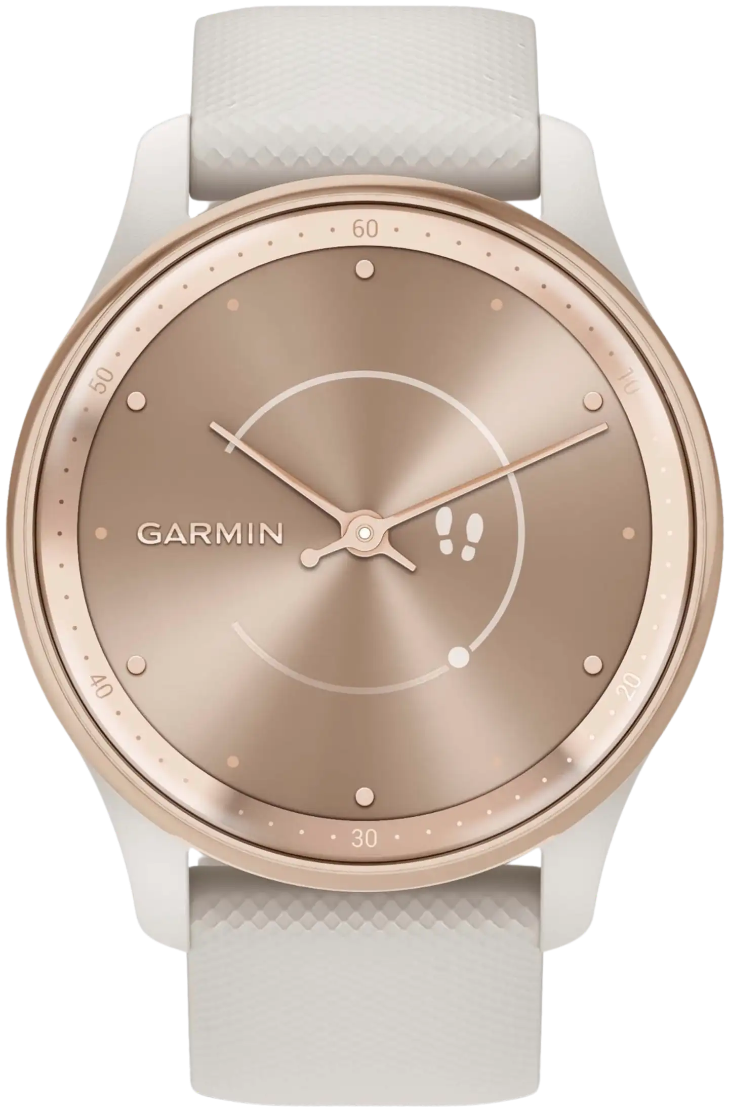 Garmin Vivomove Trend kermanvalkoinen hybridiälykello - 1