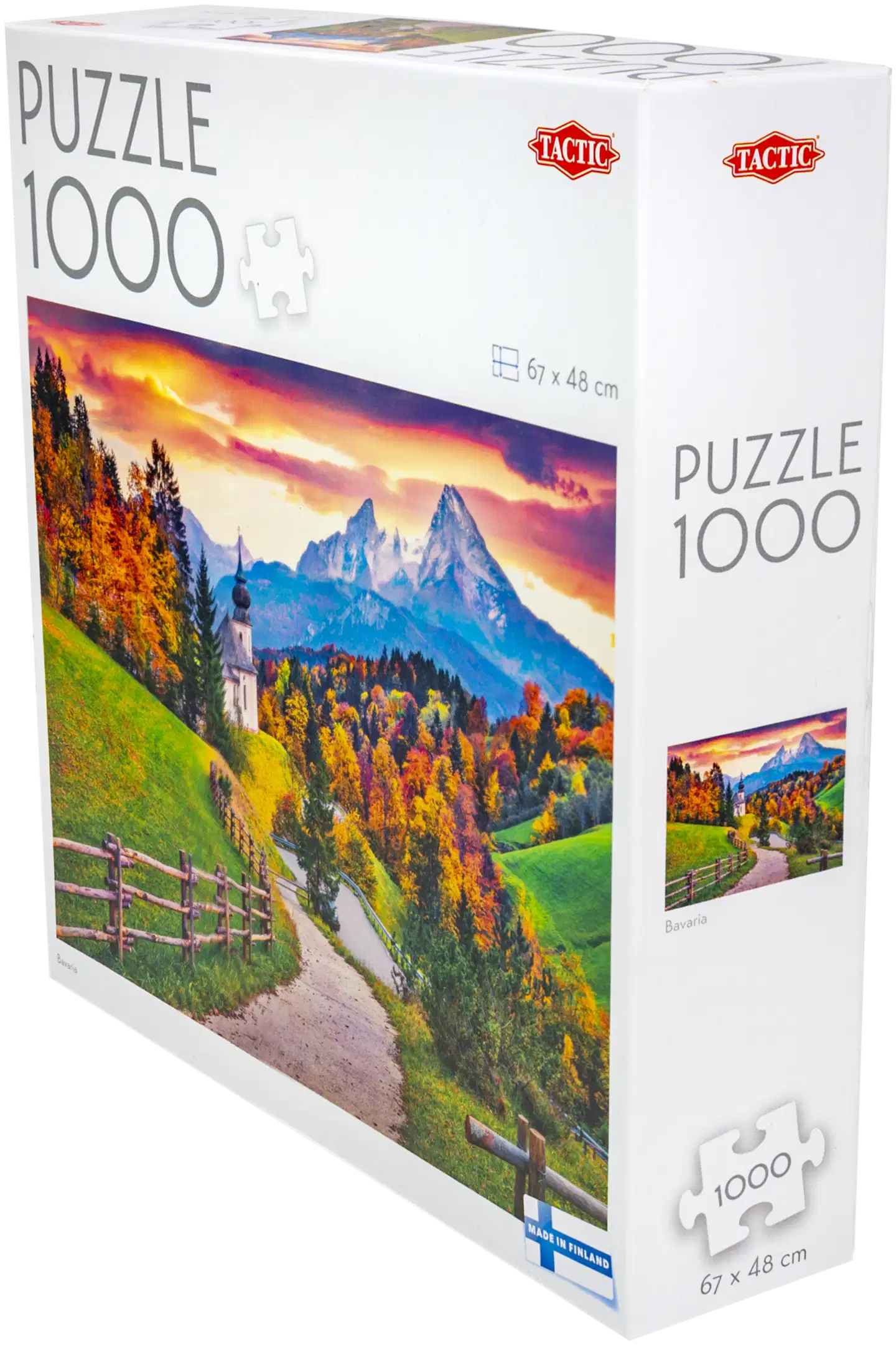Tactic Palapeli Puzzle Lovers Bavaria 1000 palaa - 4