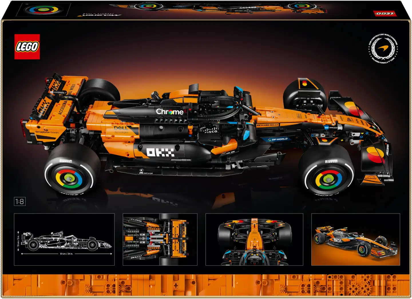 LEGO® Technic 42228 McLaren MCL39 F1® ‑auto - 4