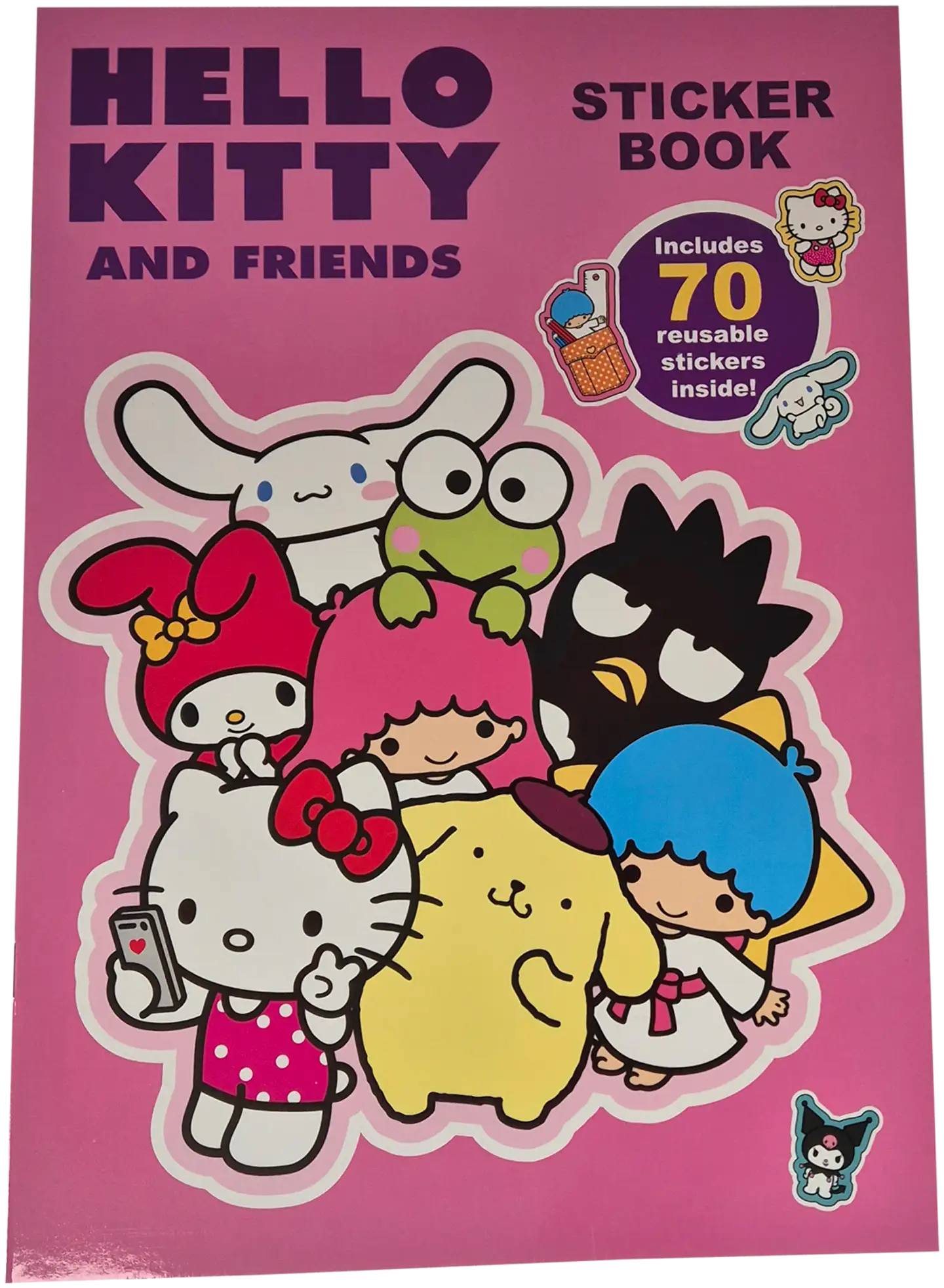Hello Kitty and Friends värityskirja & Hello Kitty and Friends tarrakirja - 2