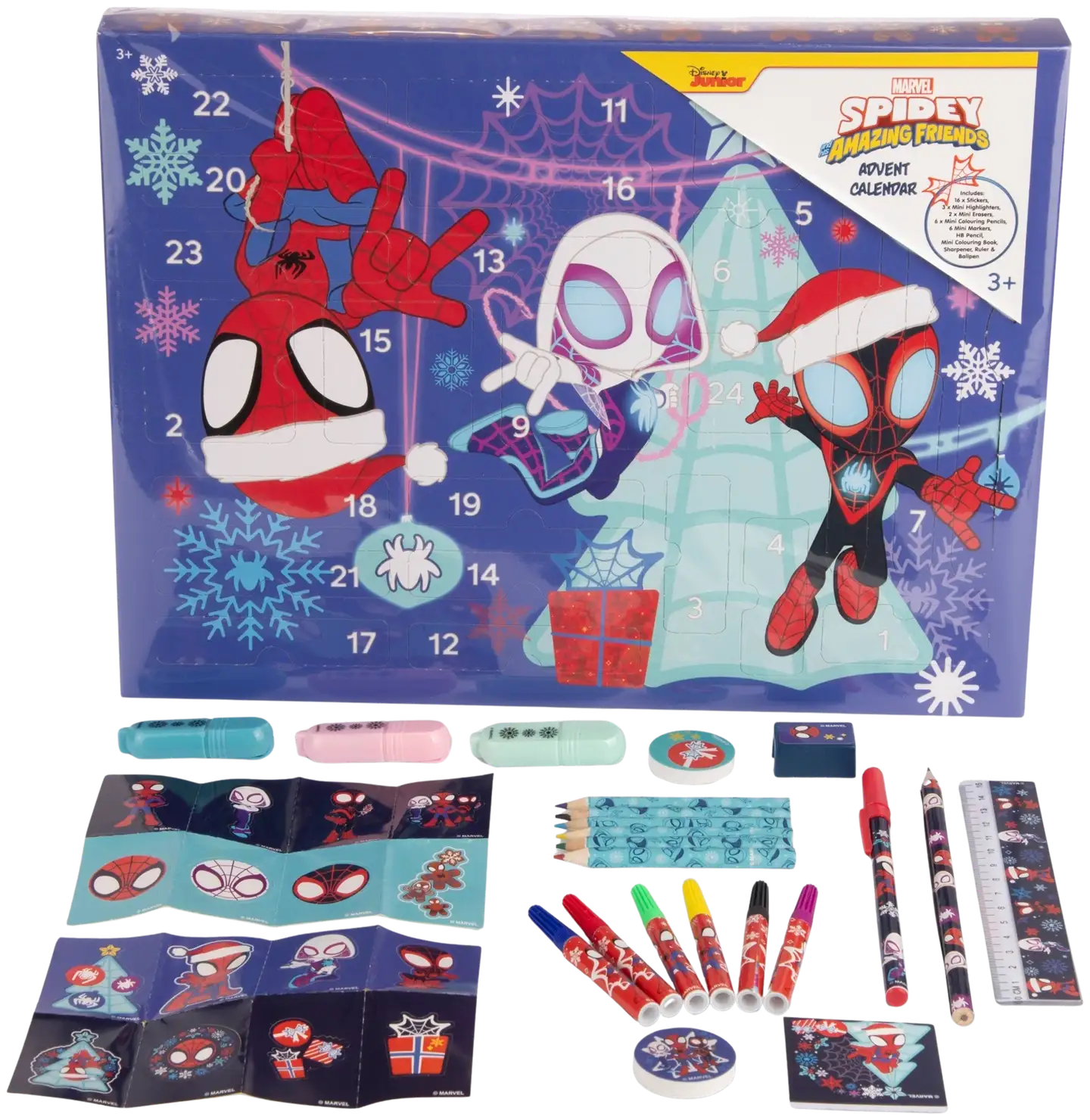 Spiderman adventtikalenteri