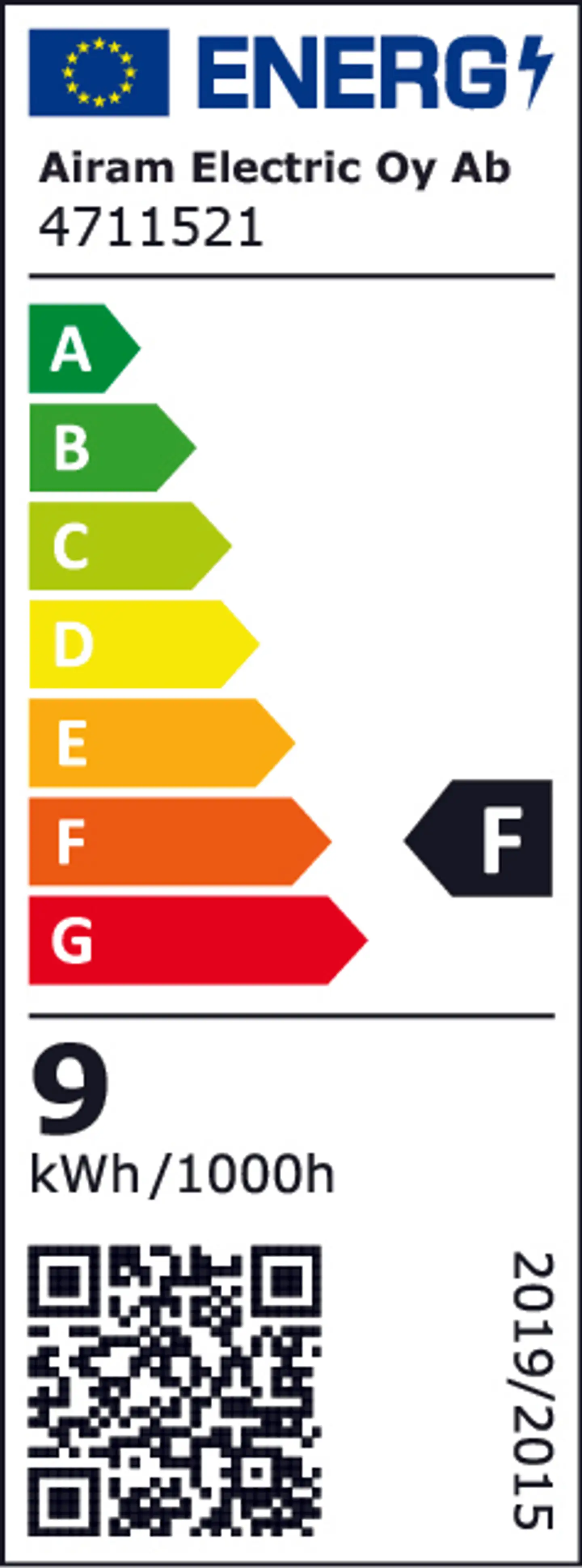 Airam LED-loisteputki 9W T8/26 G13 850lm 3000K 59 cm - 3