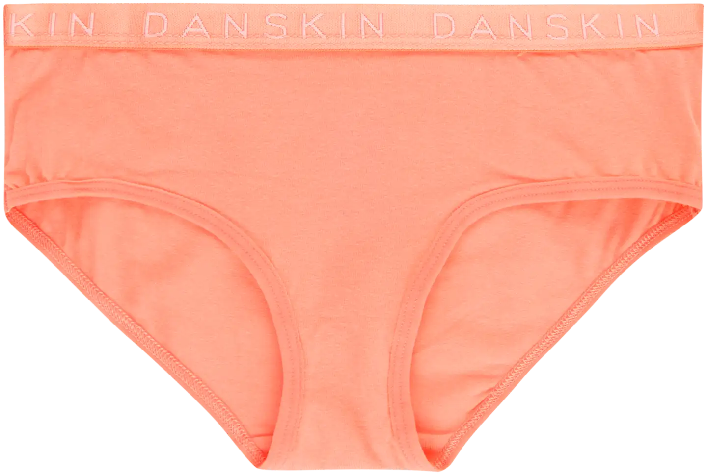 Danskin lasten alushousut 93772 3-pack - white/coral/l.grey - 4