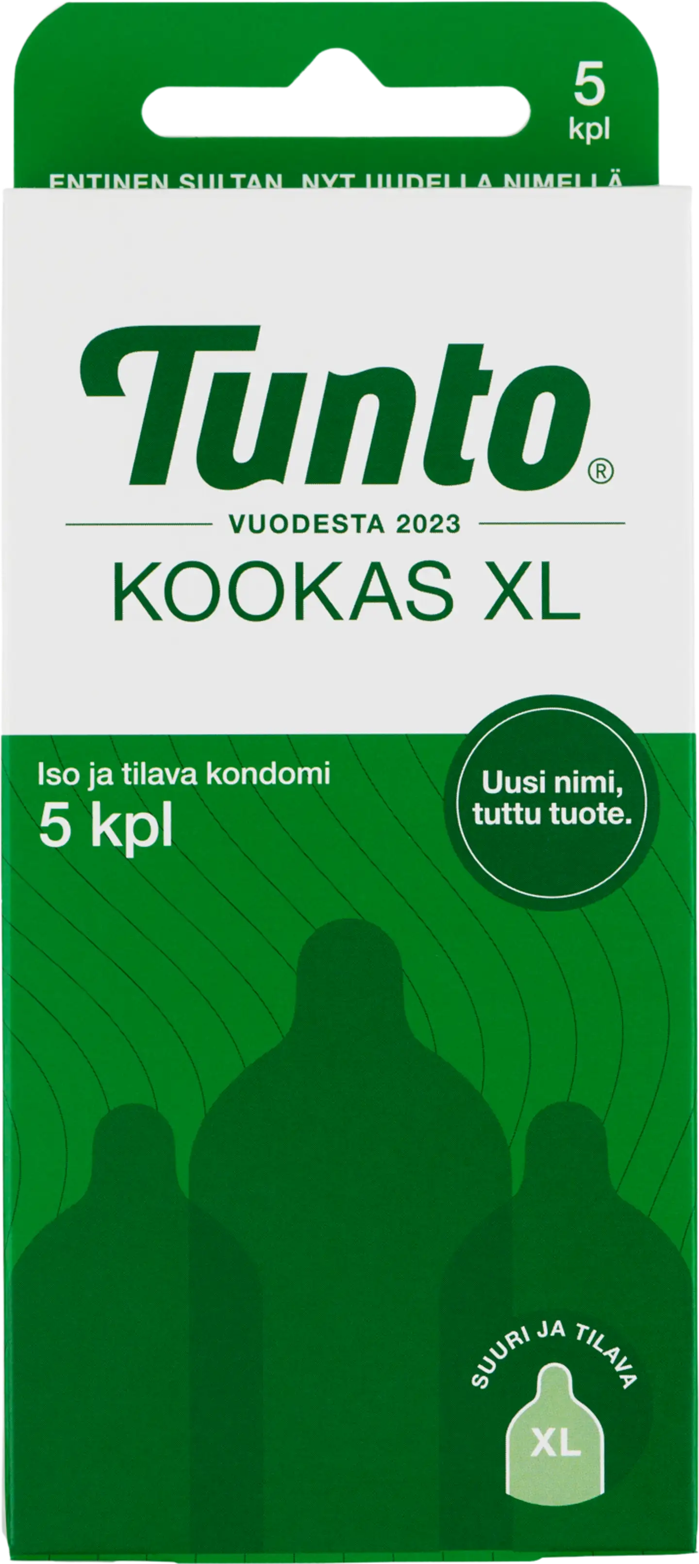 Tunto Kookas XL kondomi 5kpl