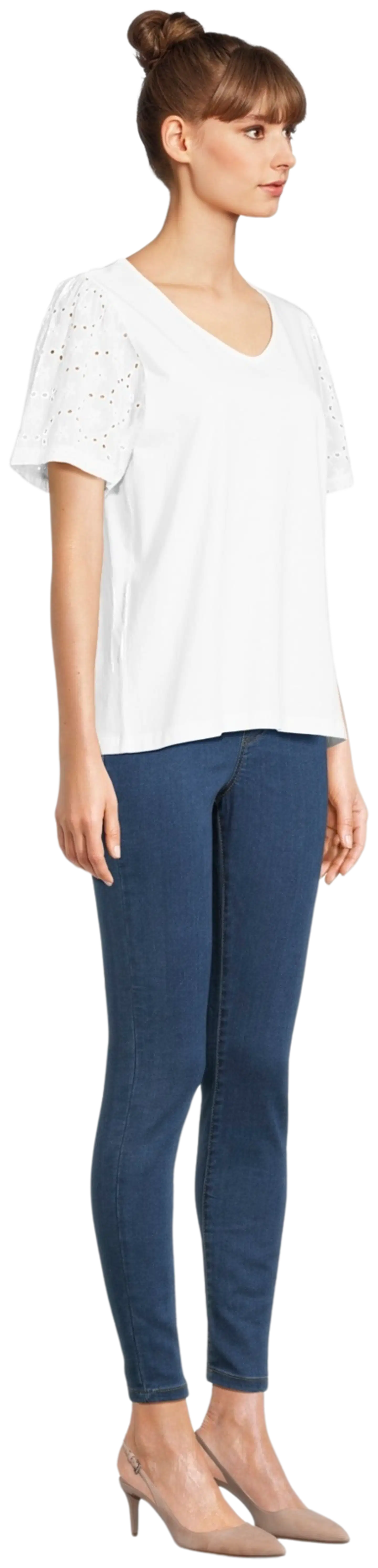 House naisten pusero 213H261719 - Bright white - 4