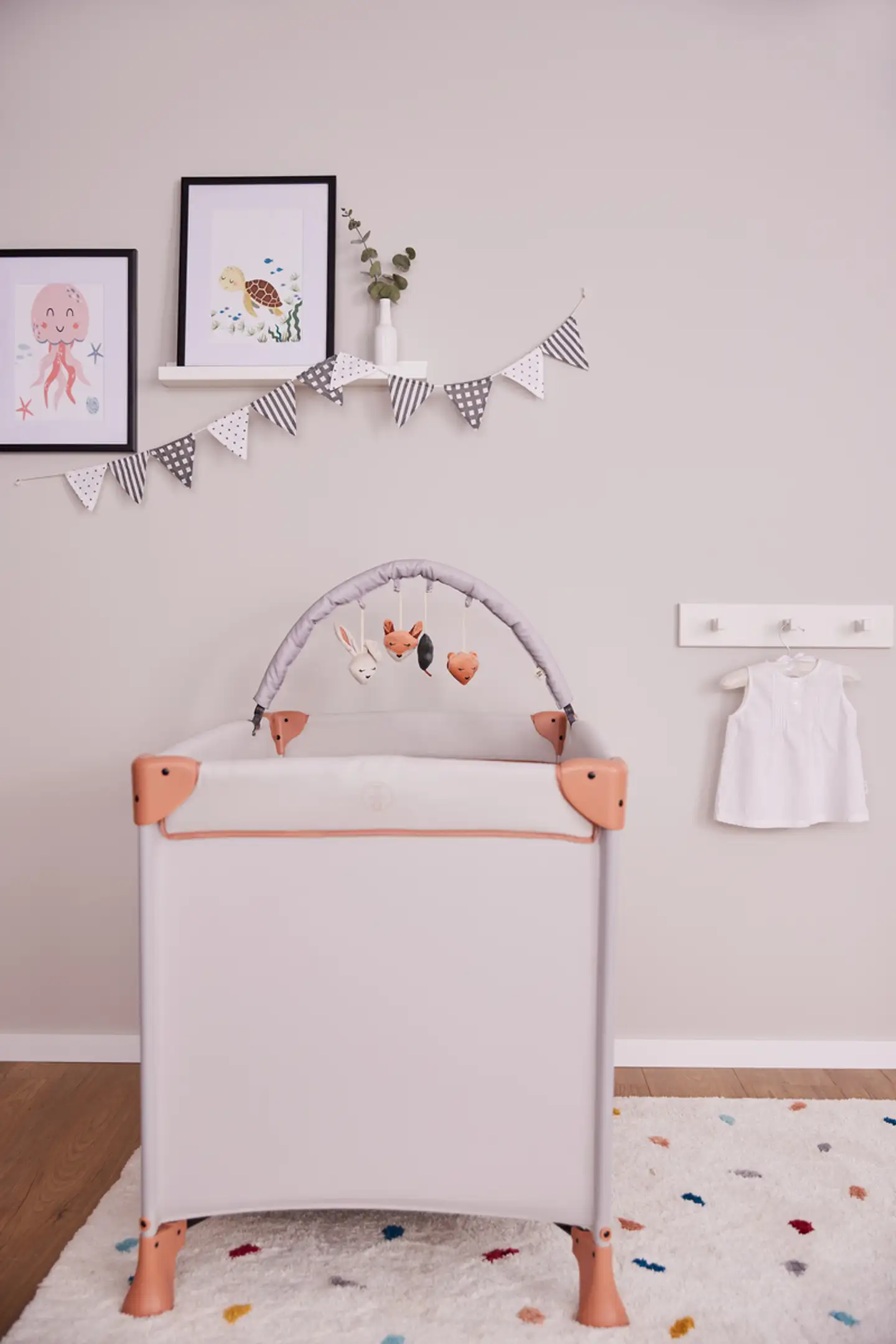 Hauck mobile matkasänkyyn Travel Bed Mobile metsä - 24