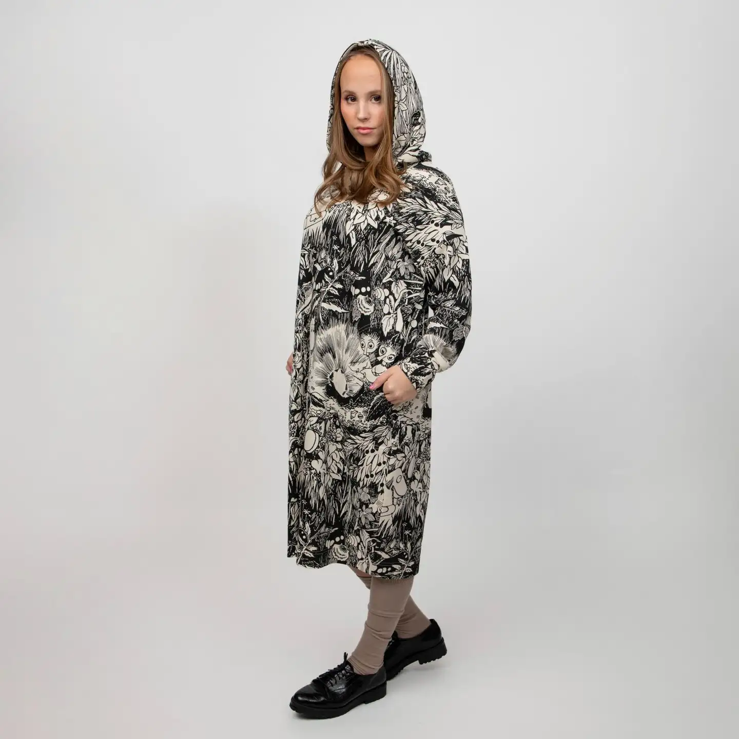 Muumi naisten hupparimekko Rubiini 590705 - Kitti - 7