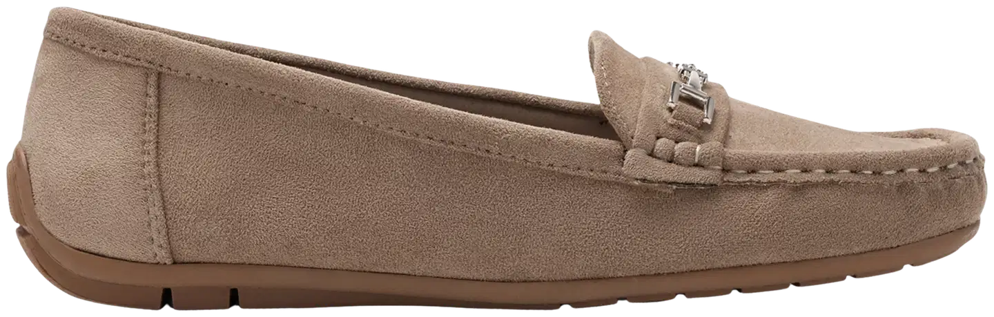 Clou Comfort naisten mokkasiinit Mone 345655 - Taupe - 1