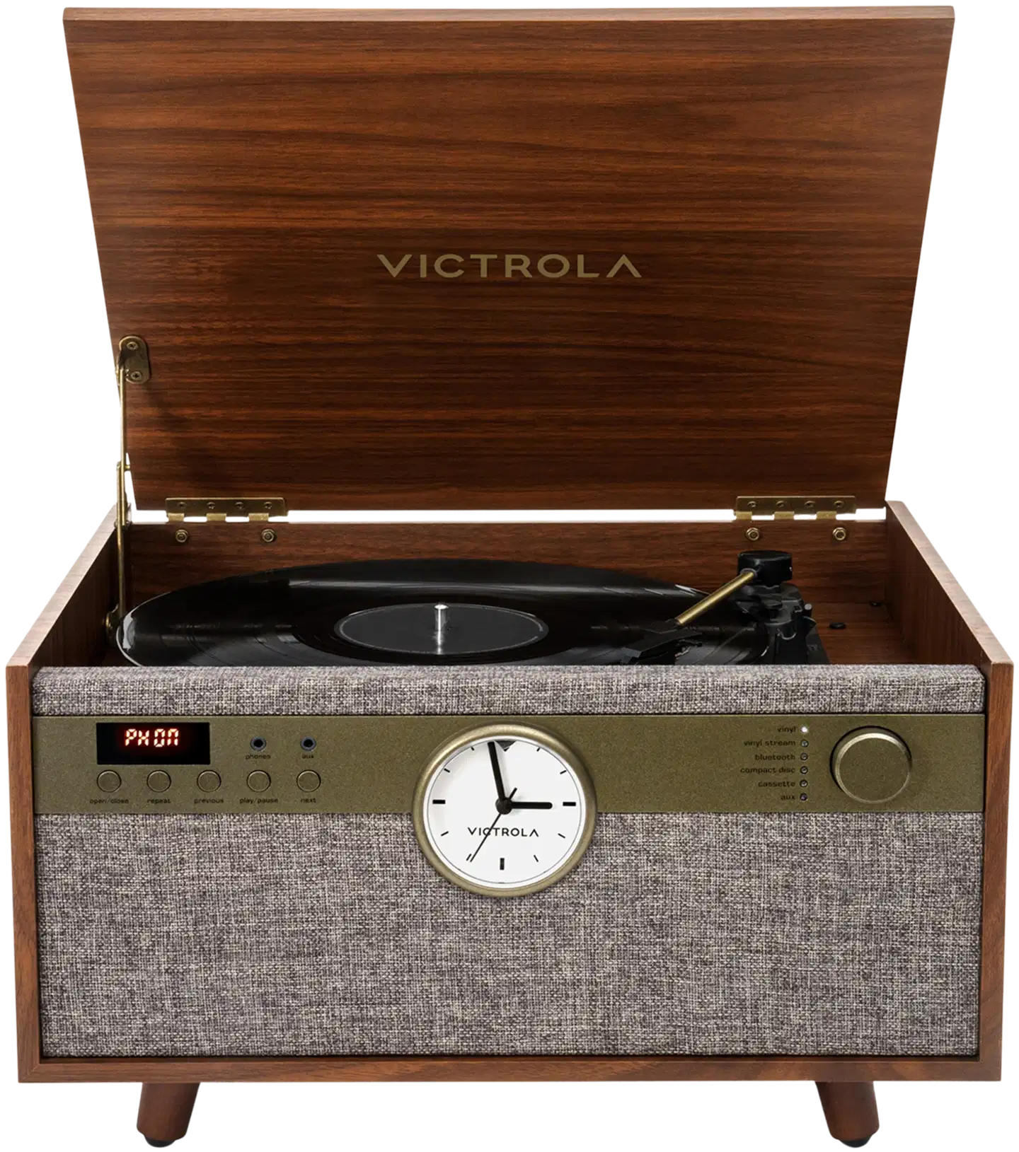 Victrola audiojärjestelmä vta-835 pähkinä - 3