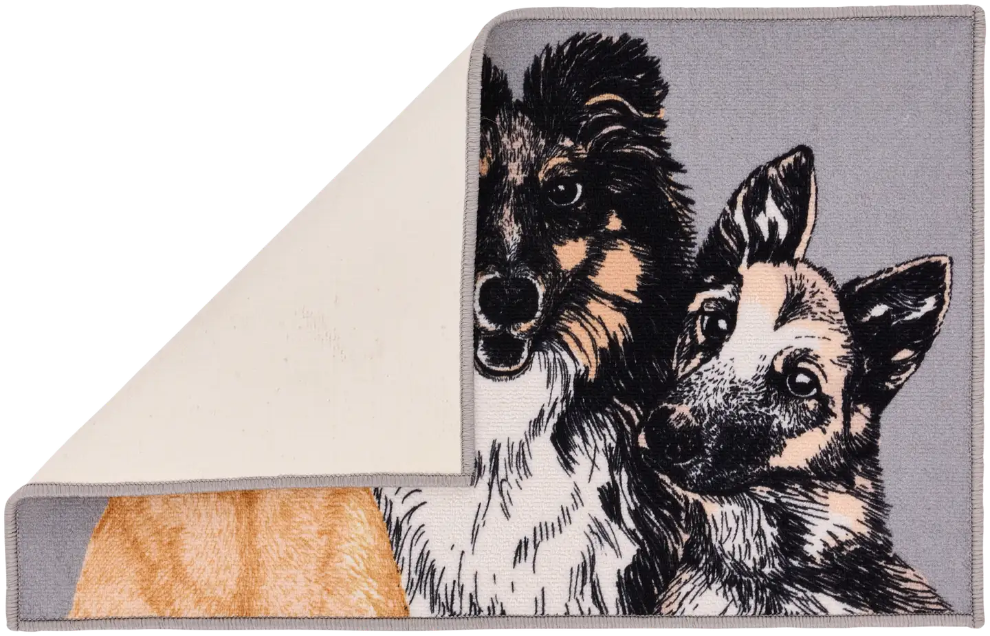 Vallila kynnysmatto Ystävykset 50x80 cm beige - 2