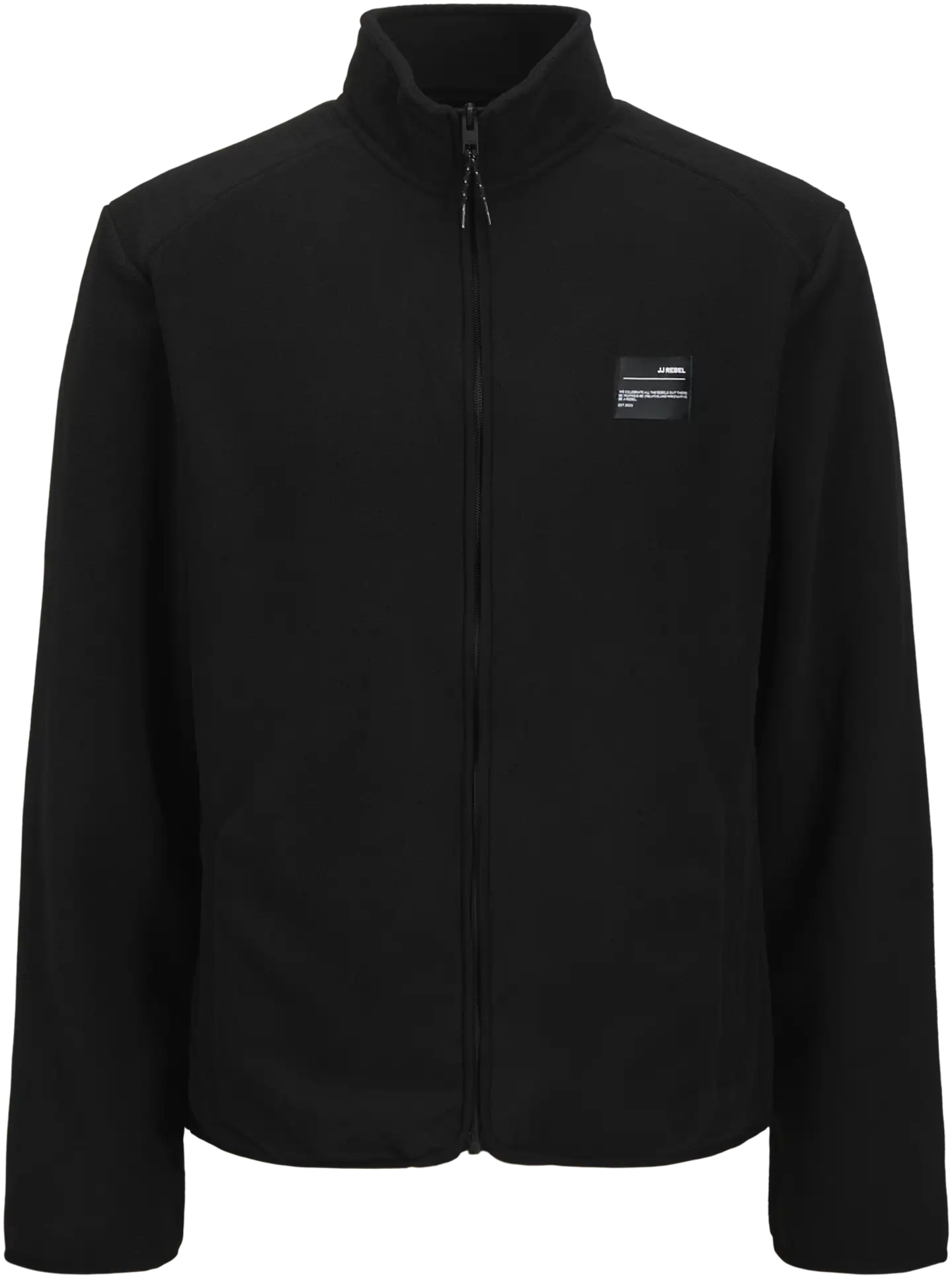 JJ Rebel miesten fleecetakki JREBLAKE - BLACK