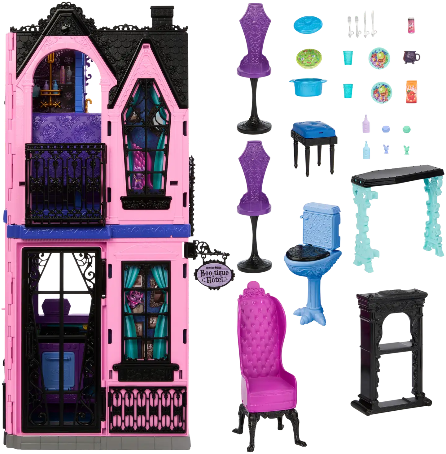 Monster High Boo-Tique Hotelli Leikkisetti - 2