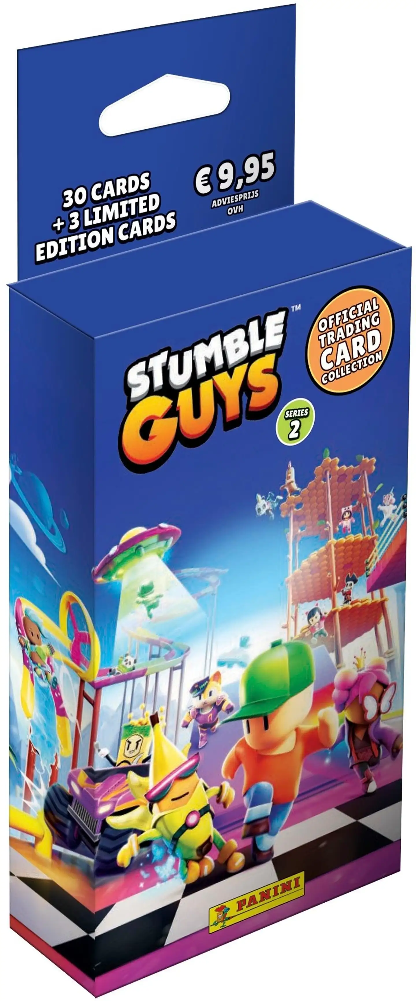 tumble Guys -5 korttipaketin laatikko series 2 keräilykortit