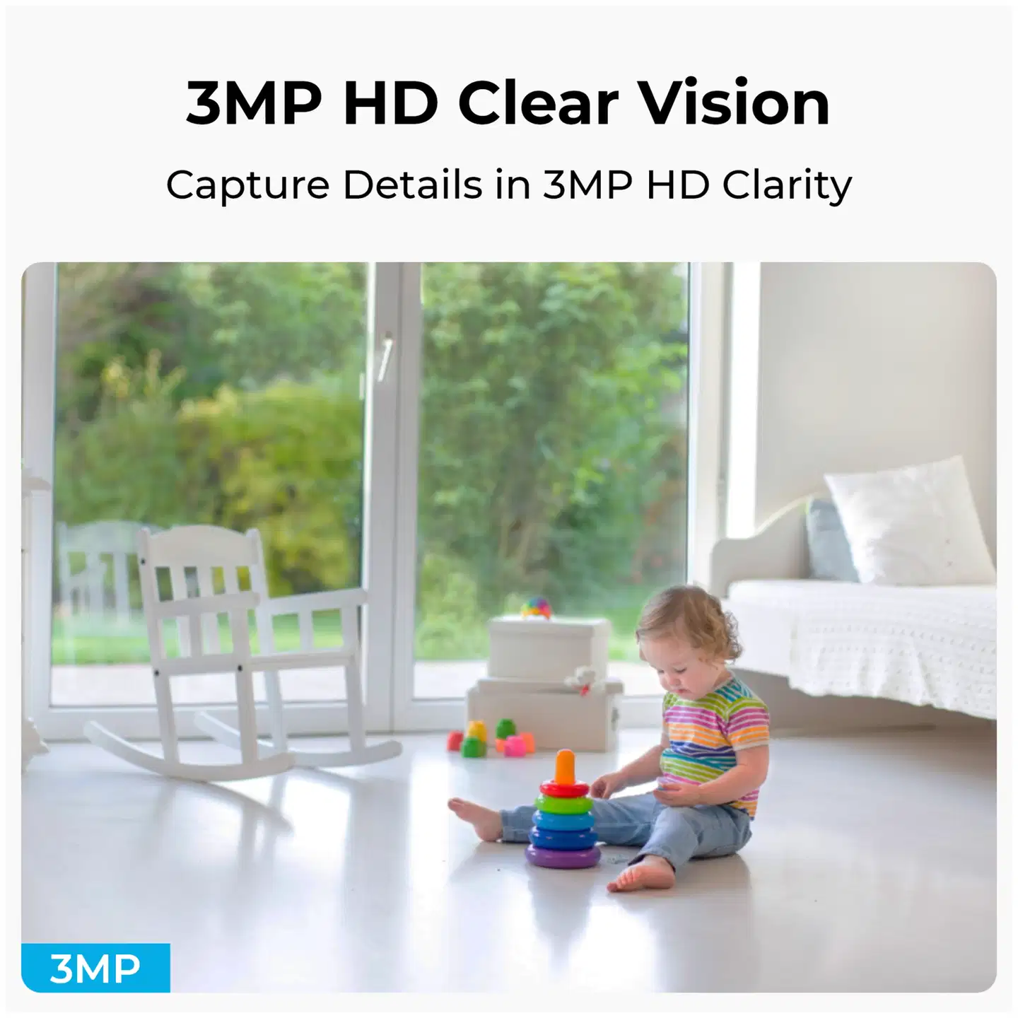 Reolink E1 (E320) Sisäkamera Wi-Fi Valkoinen - 11