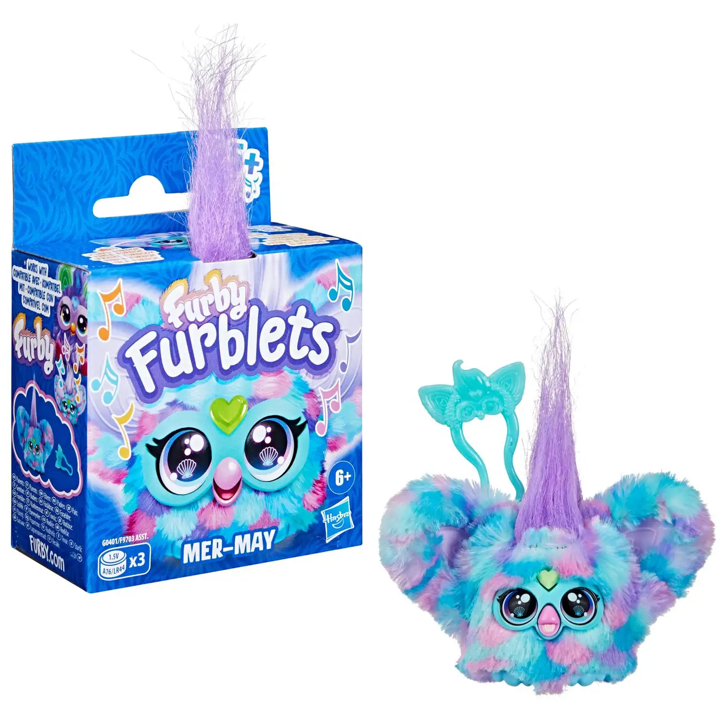 Furby Interaktiivinen pehmolelu Furblets 5cm, valikoima - 15