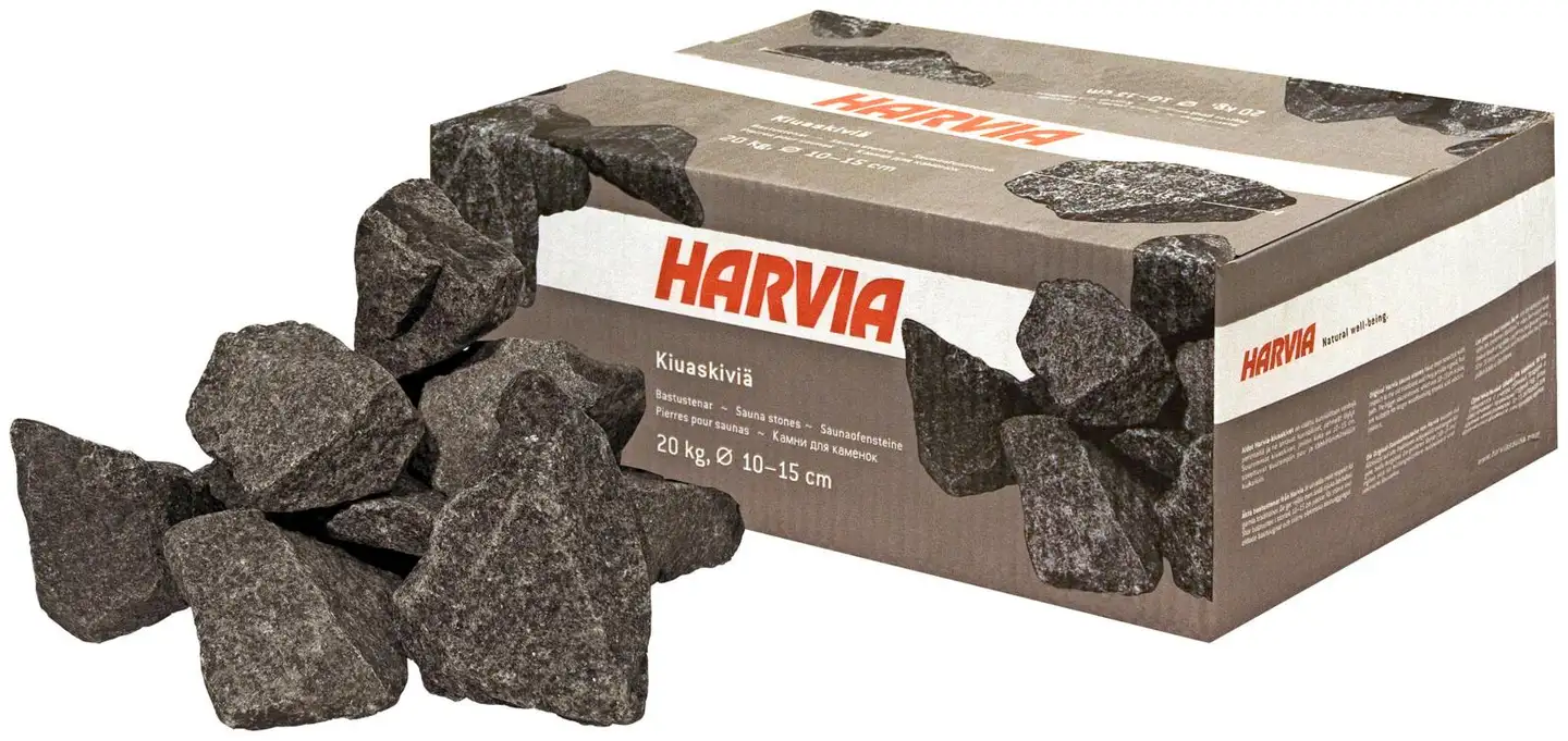 Harvia lohkopintainen kiuaskivi AC3020 suuremmille kiukaille, 10-15 cm